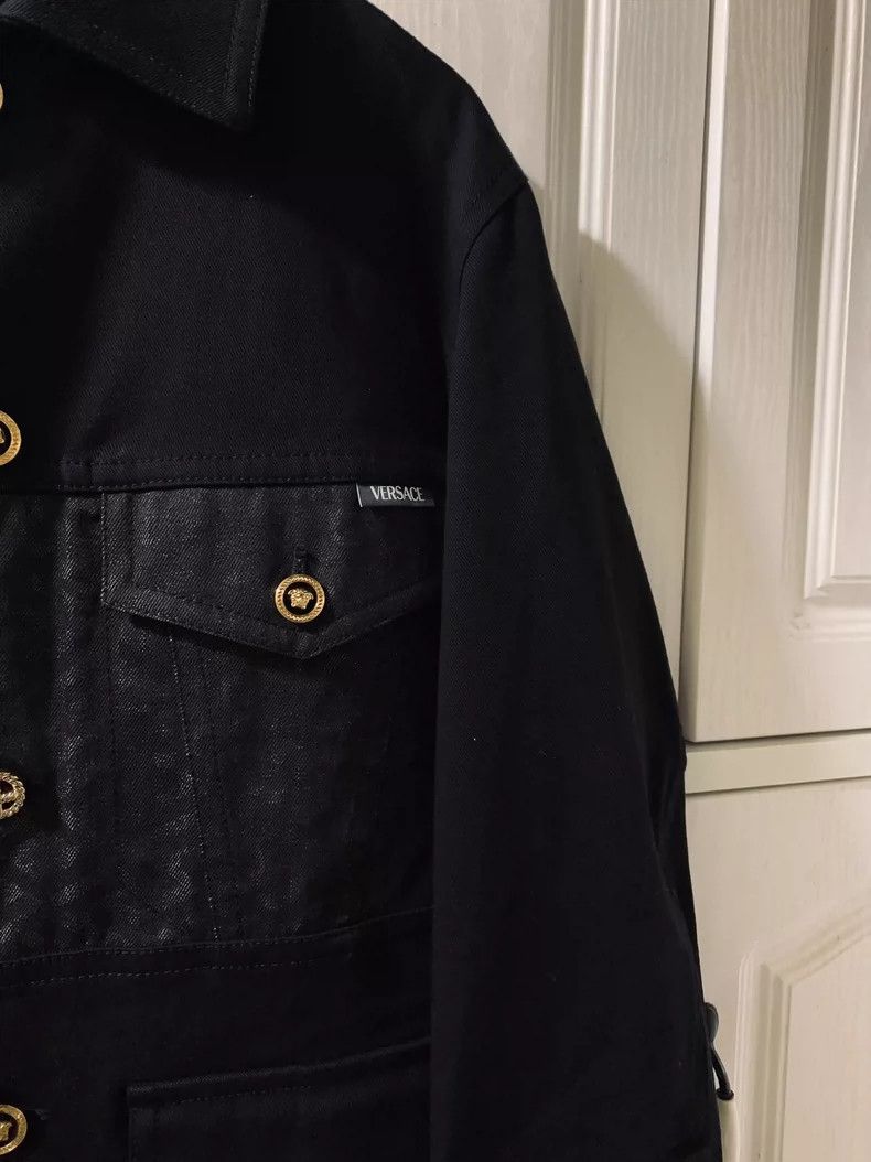 Versace Versace Denim jacket coat Size US XL / EU 56 / 4 - 5 Thumbnail