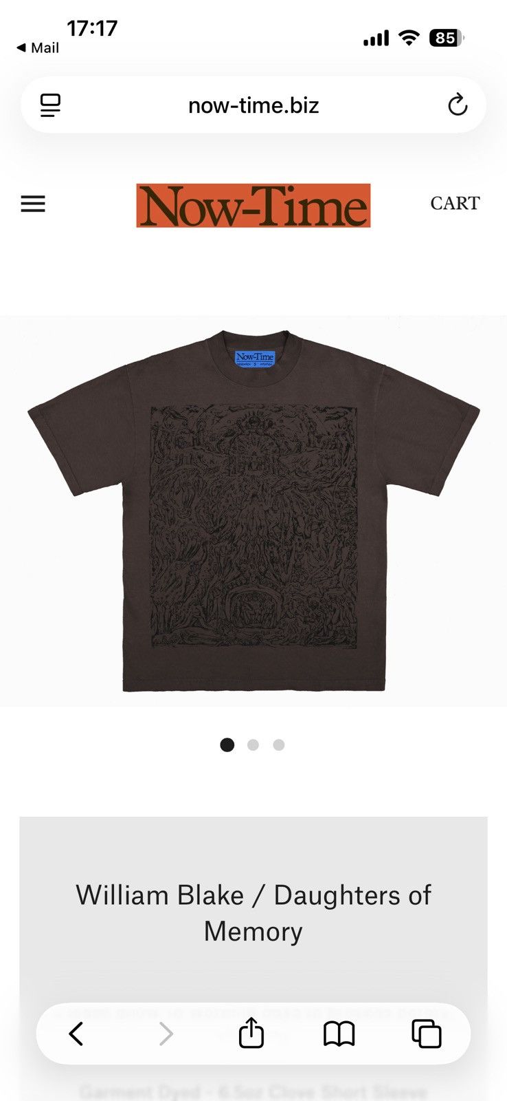 Boot Boyz Biz XXL WILLIAM BLAKE DAUGHTERS OF MEMORY T SHIRT Size US XXL / EU 58 / 5 - 1 Thumbnail