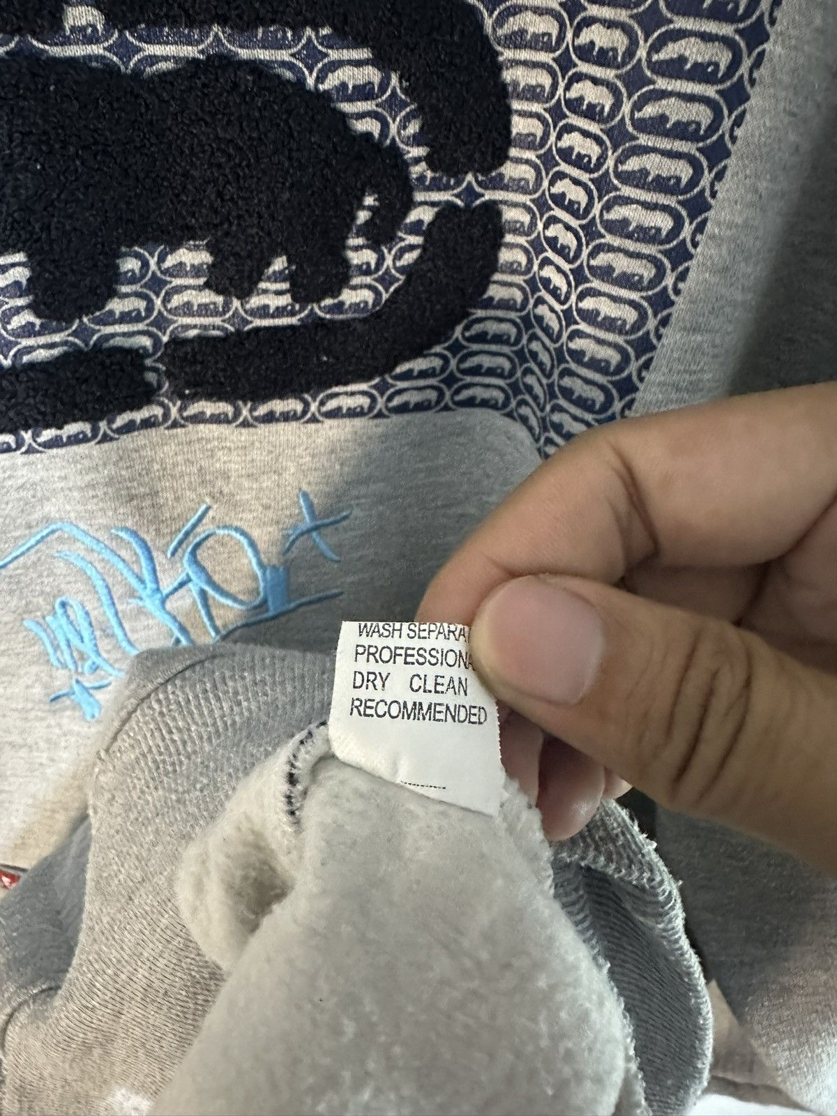 Ecko Unltd. Y2K button up Hoodie Ecko Unltd Chenille Embroidery Logo Size US L / EU 52-54 / 3 - 13 Thumbnail