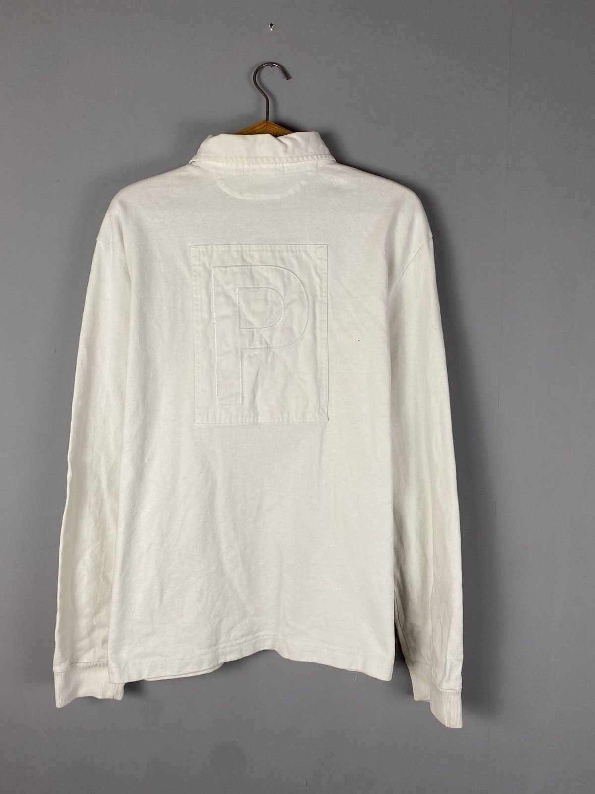 Vintage Vintage Polo Ralph Lauren rugby long sleeve Size US XXL / EU 58 / 5 - 8 Thumbnail