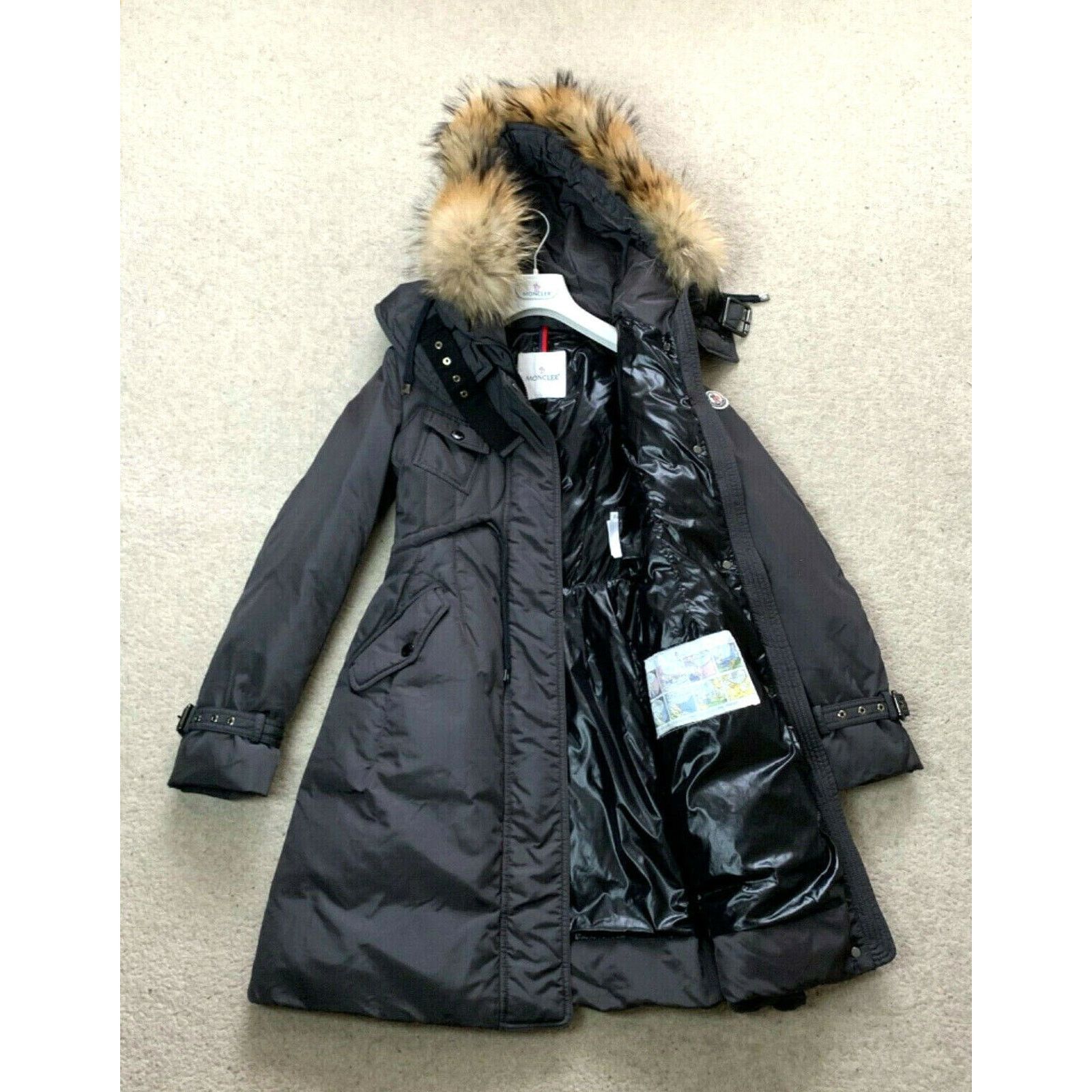 Moncler Women's MONCLER PHALANGERE Down Jacket Coat Parka Size 0 XS Size XS / US 0-2 / IT 36-38 - 8 Thumbnail