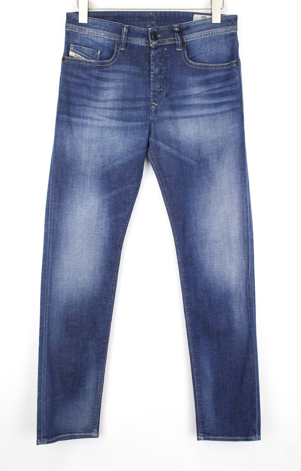 Diesel BUSTER 084GR W29/L32 Blue Stretch Jeans 64716 Size US 29 - 1 Thumbnail