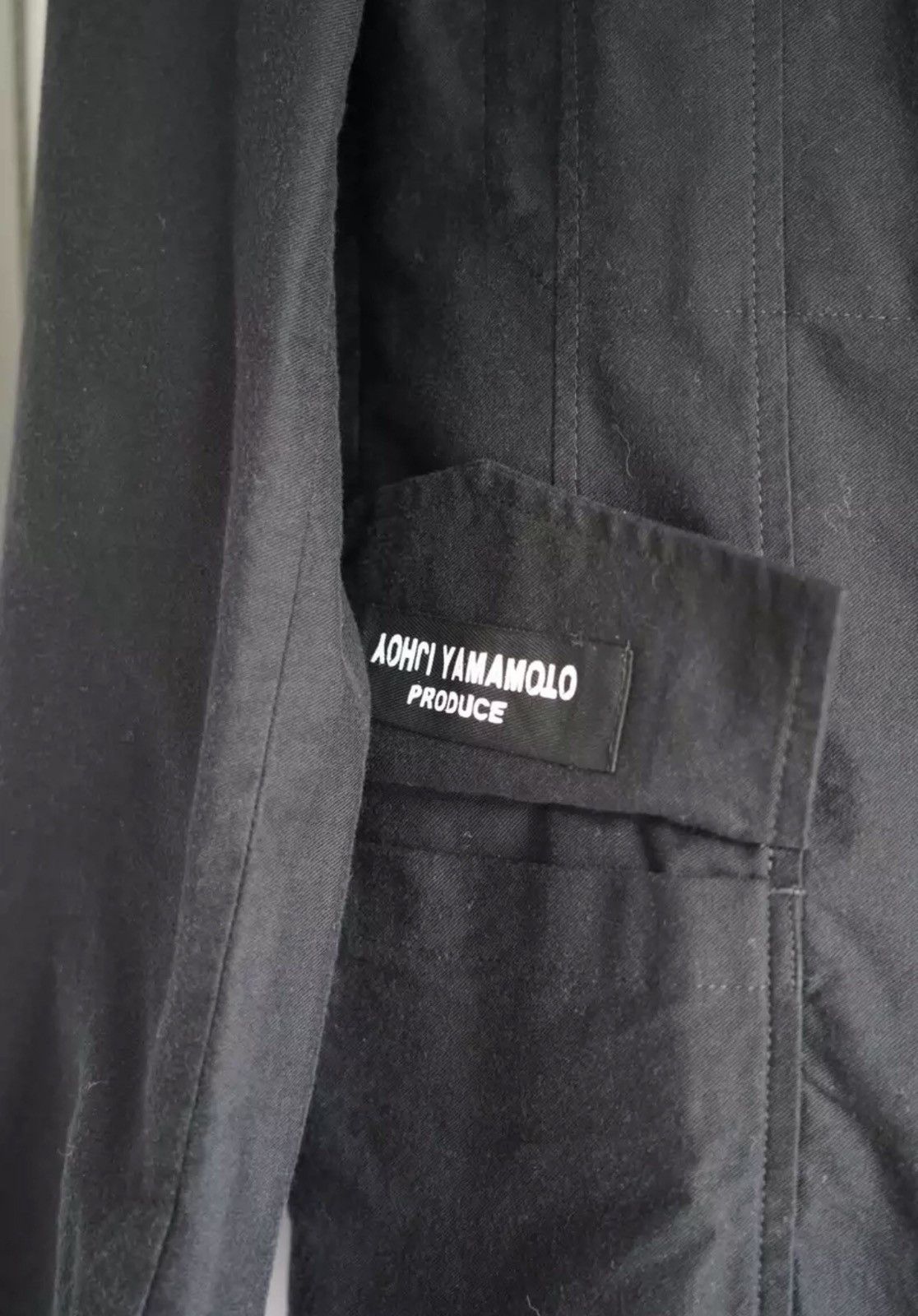 Yohji Yamamoto Yohji Yamamoto 17ss Longitudinal Large Pocket Short Suit Size 42S - 5 Thumbnail