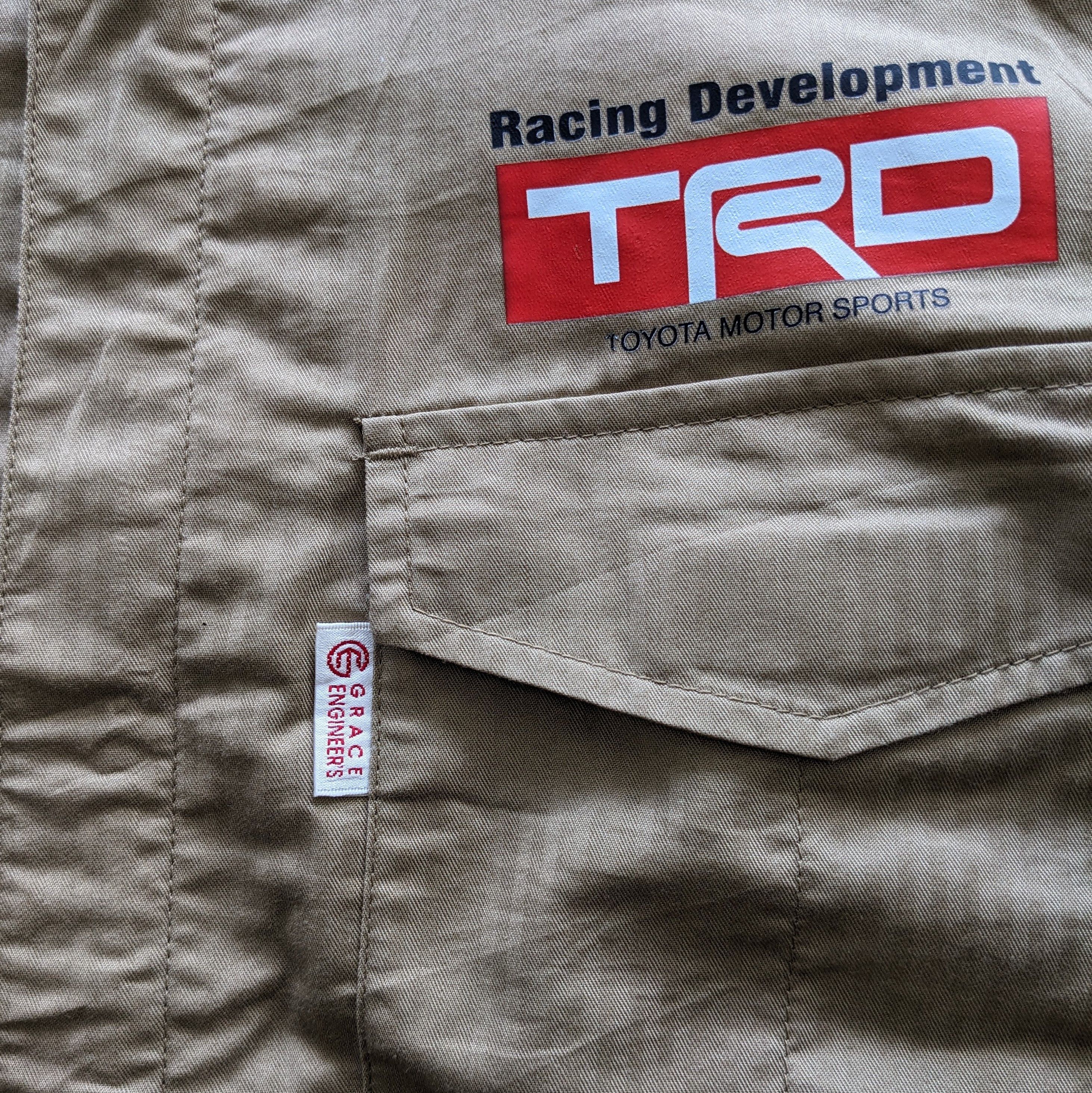 Vintage Vintage TRD TOYOTA Racing Coverall Workwear Custom Jacket Size US S / EU 44-46 / 1 - 5 Thumbnail