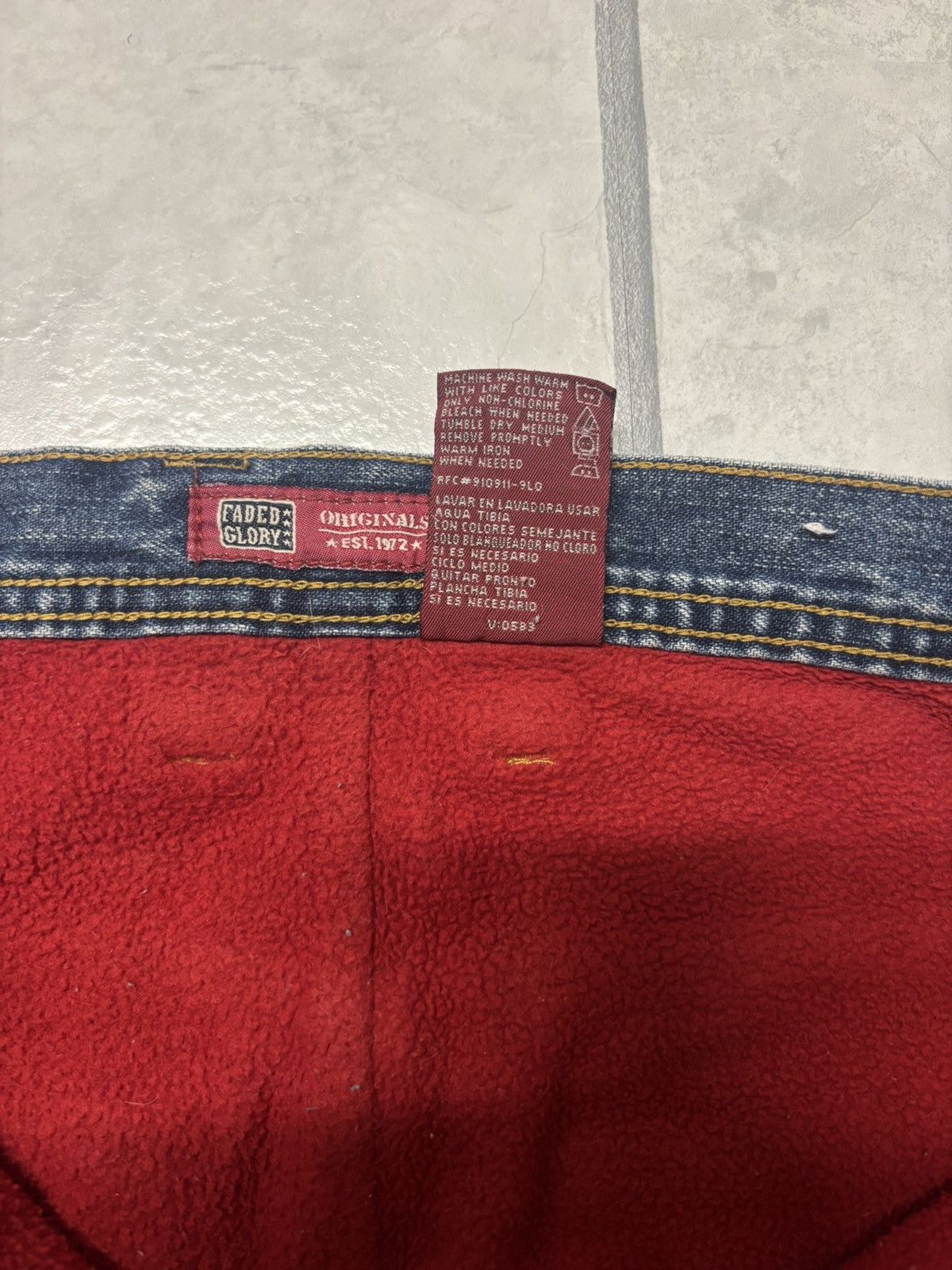 Faded Glory Super baggy y2k faded glory jeans mens 32/32 Size US 32 / EU 48 - 6 Thumbnail
