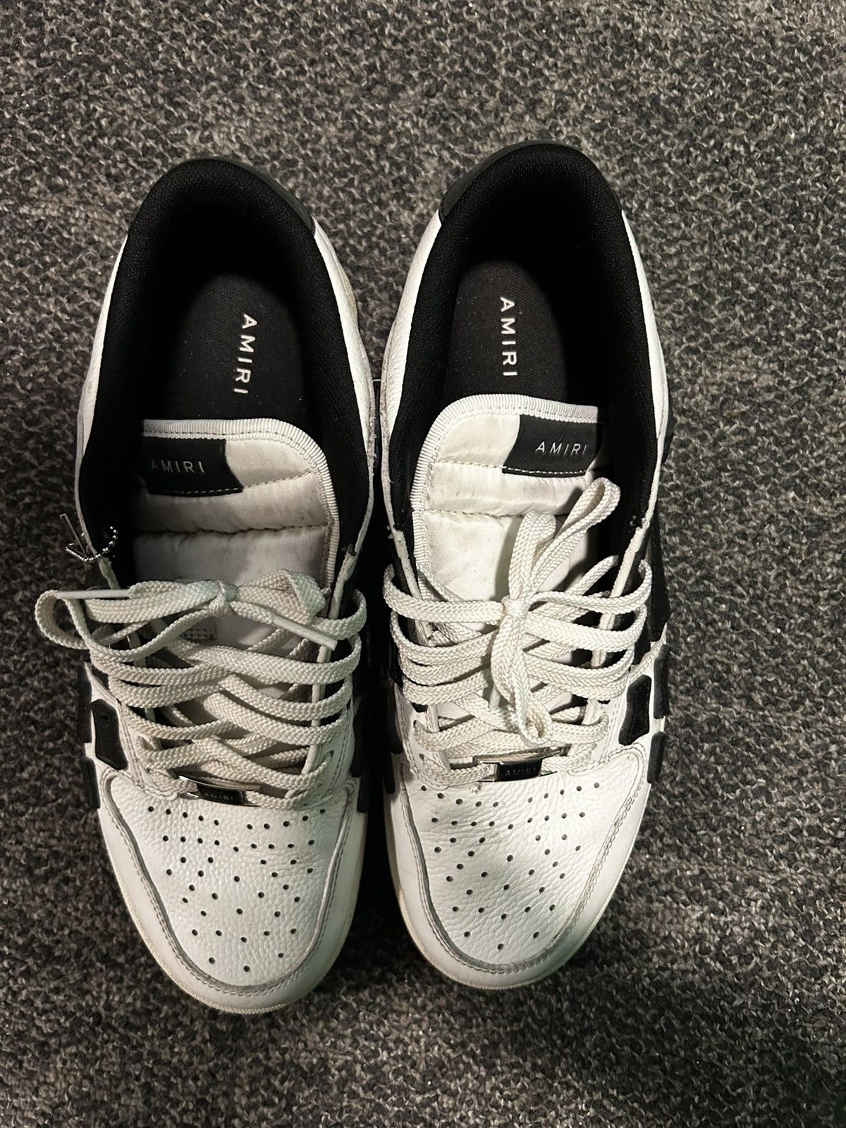 Amiri Amiri skel low top Size US 11 / EU 44 - 5 Thumbnail