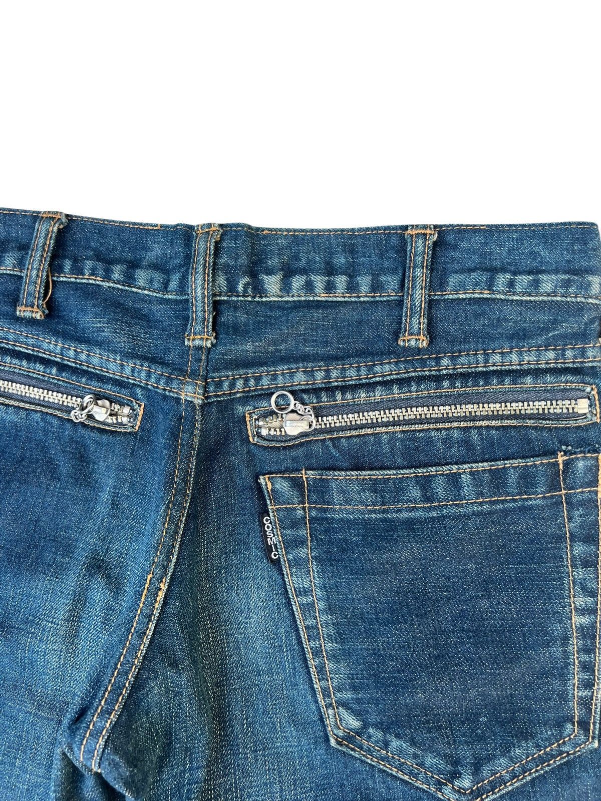Cosmic Wonder Cosmic Wonder Japan Faded Denim Flare Jeans Size US 29 - 16 Thumbnail