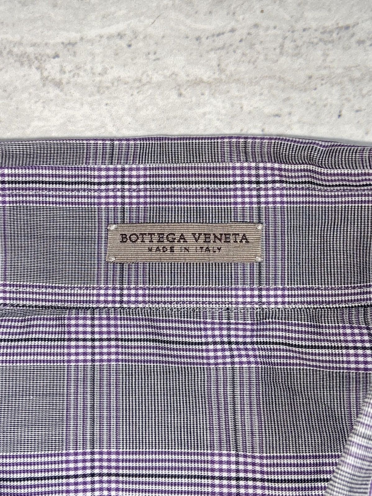 Bottega Veneta BOTTEGA VENETA Plaid Shirt Size US S / EU 44-46 / 1 - 6 Thumbnail