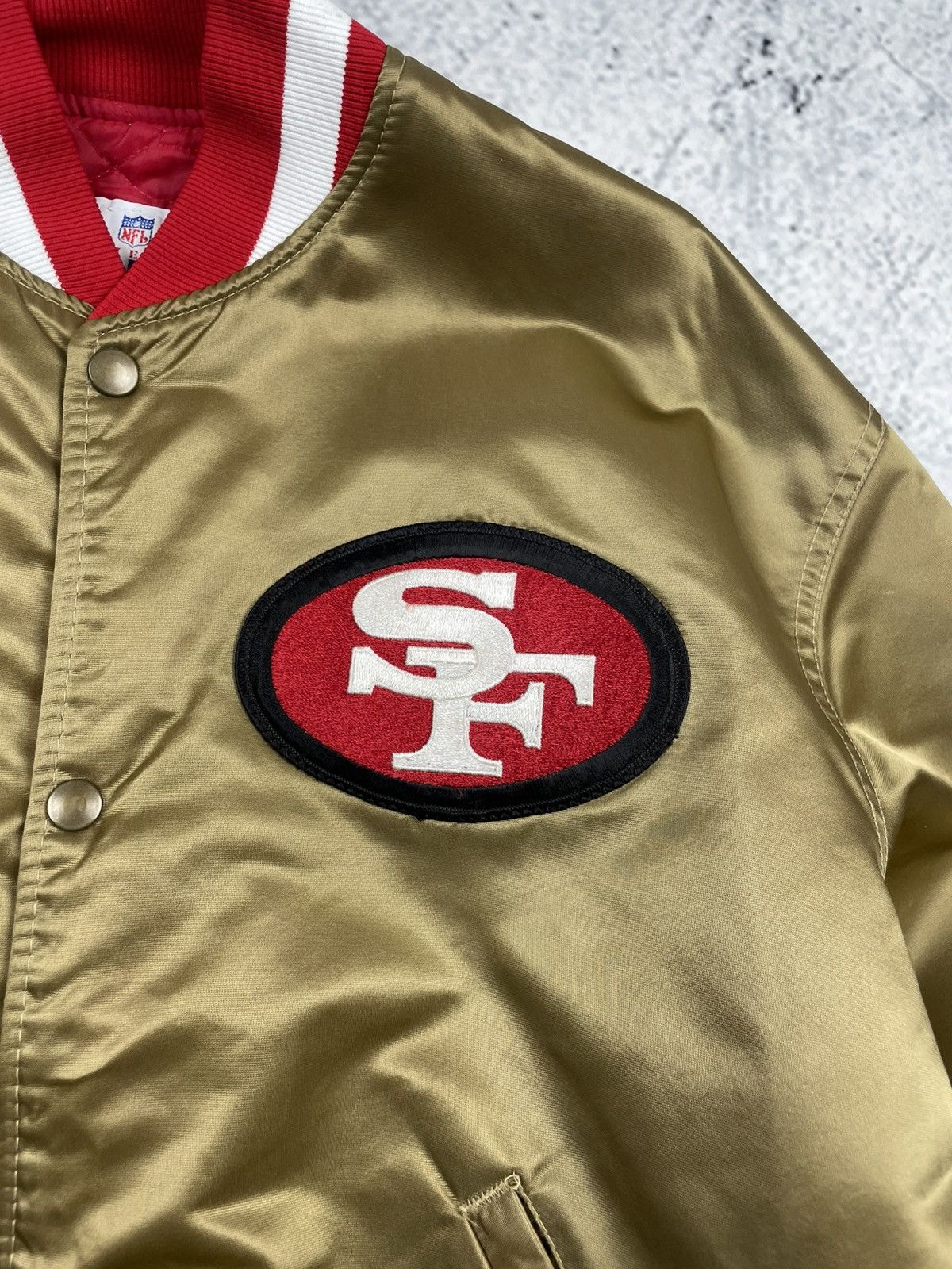 Starter Starter XL San Francisco Golden NFL Starter Jacket Bombereg Size US XL / EU 56 / 4 - 7 Thumbnail