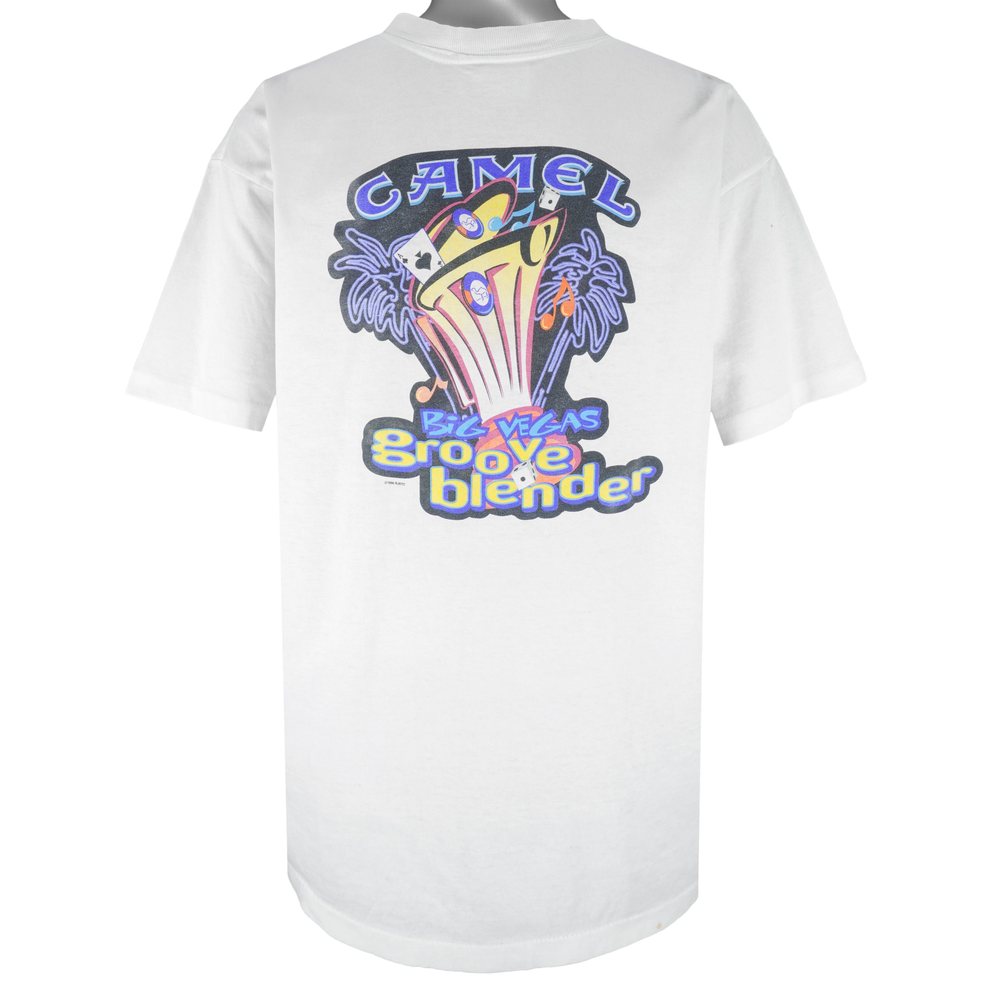 Camel Vintage - Big Vegas Groove Blender T-Shirt 1996 Size US XL / EU 56 / 4 - 1 Thumbnail