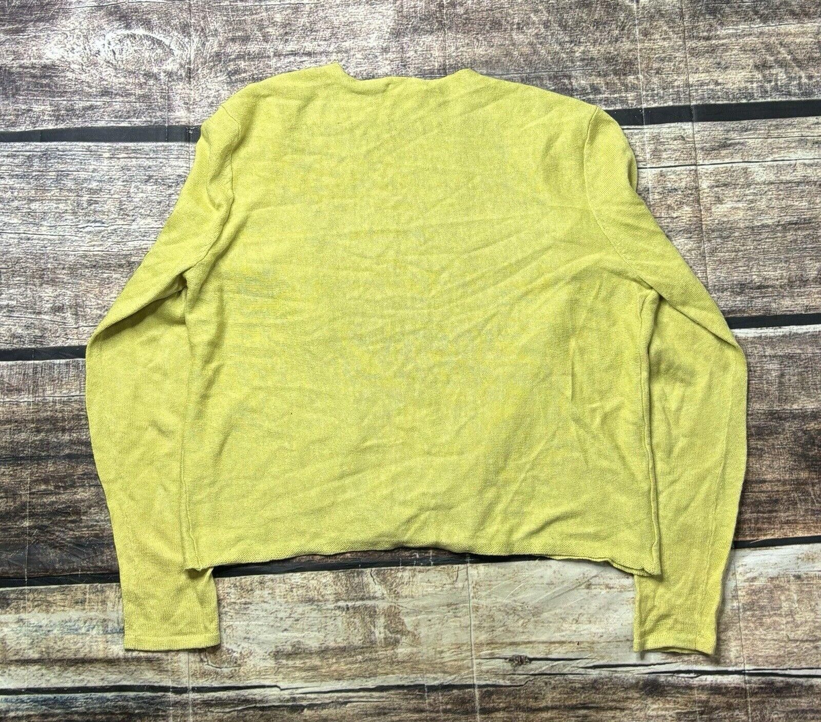 Other J Jill Cardigan Sweater Women's Small Linen Blend Open Knit Size S / US 4 / IT 40 - 4 Thumbnail