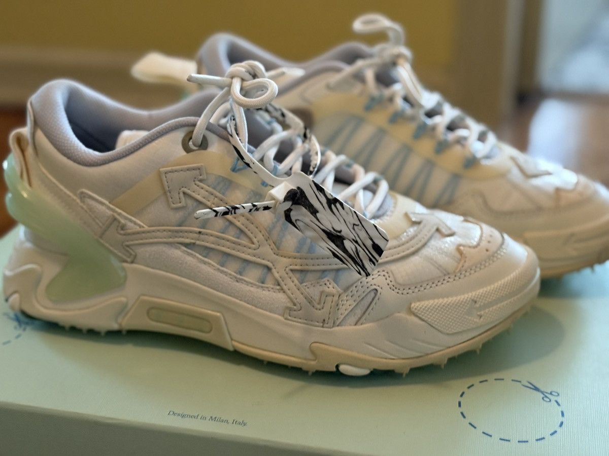 Off-White Off-White - ODSY-2000 in 'White Light Blue' Size US 9 / EU 42 - 11 Thumbnail