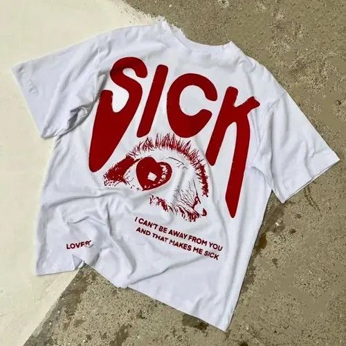 image of Vintage Sick Tee in Black, Men's (Size Medium)
