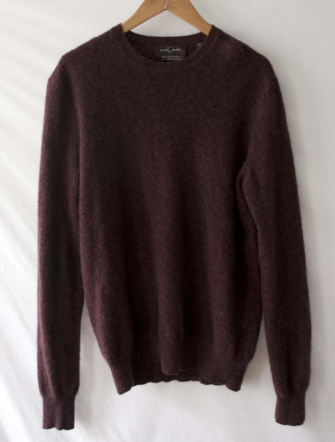 NWT BLACK & BROWN 1826 100% Cashmere Sweater Size 2024 XL/TG