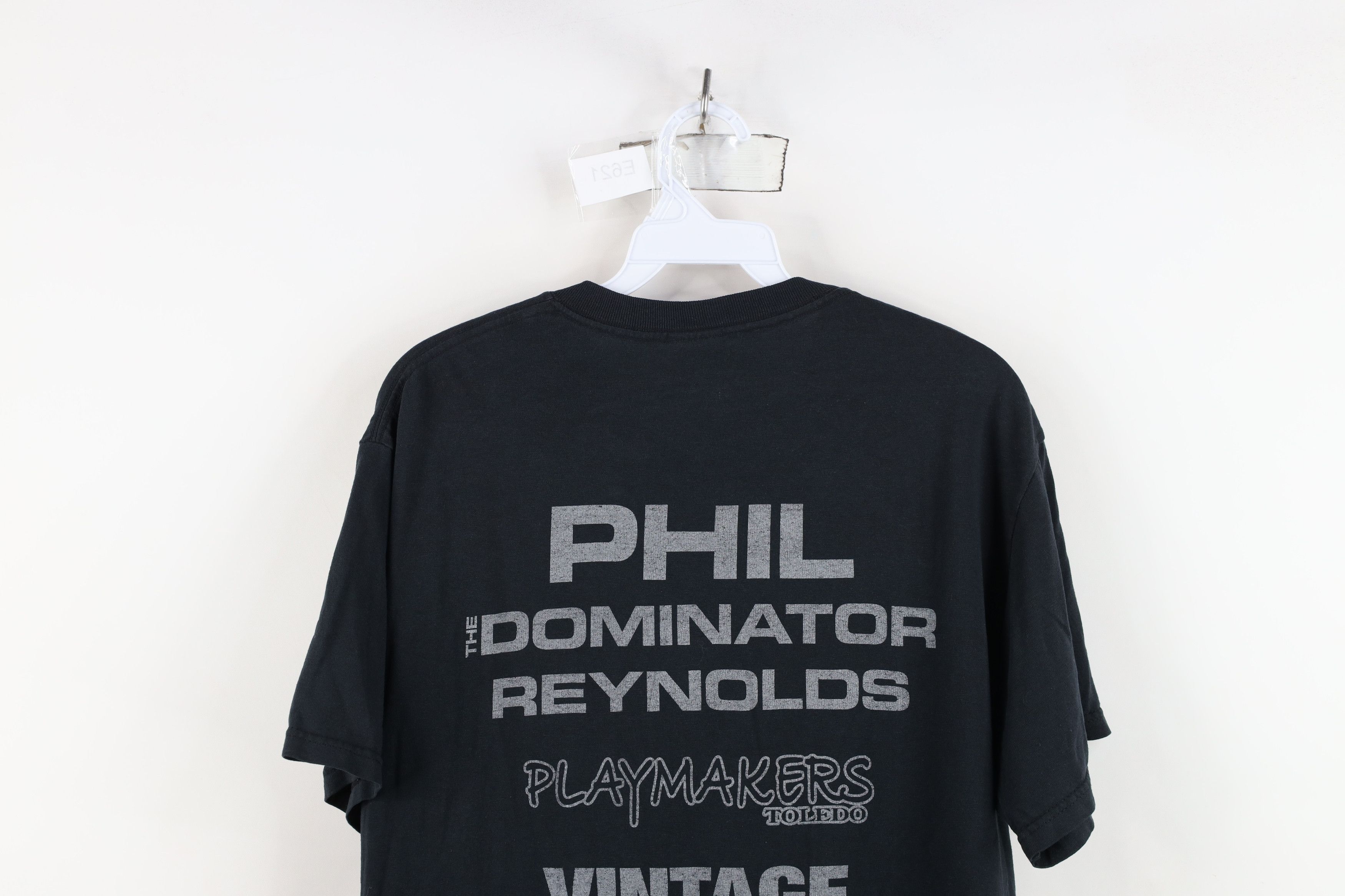 Vintage Vintage Y2K Rhinos Dungeon MMA UFC Fighting T-Shirt Black Size US M / EU 48-50 / 2 - 13 Thumbnail