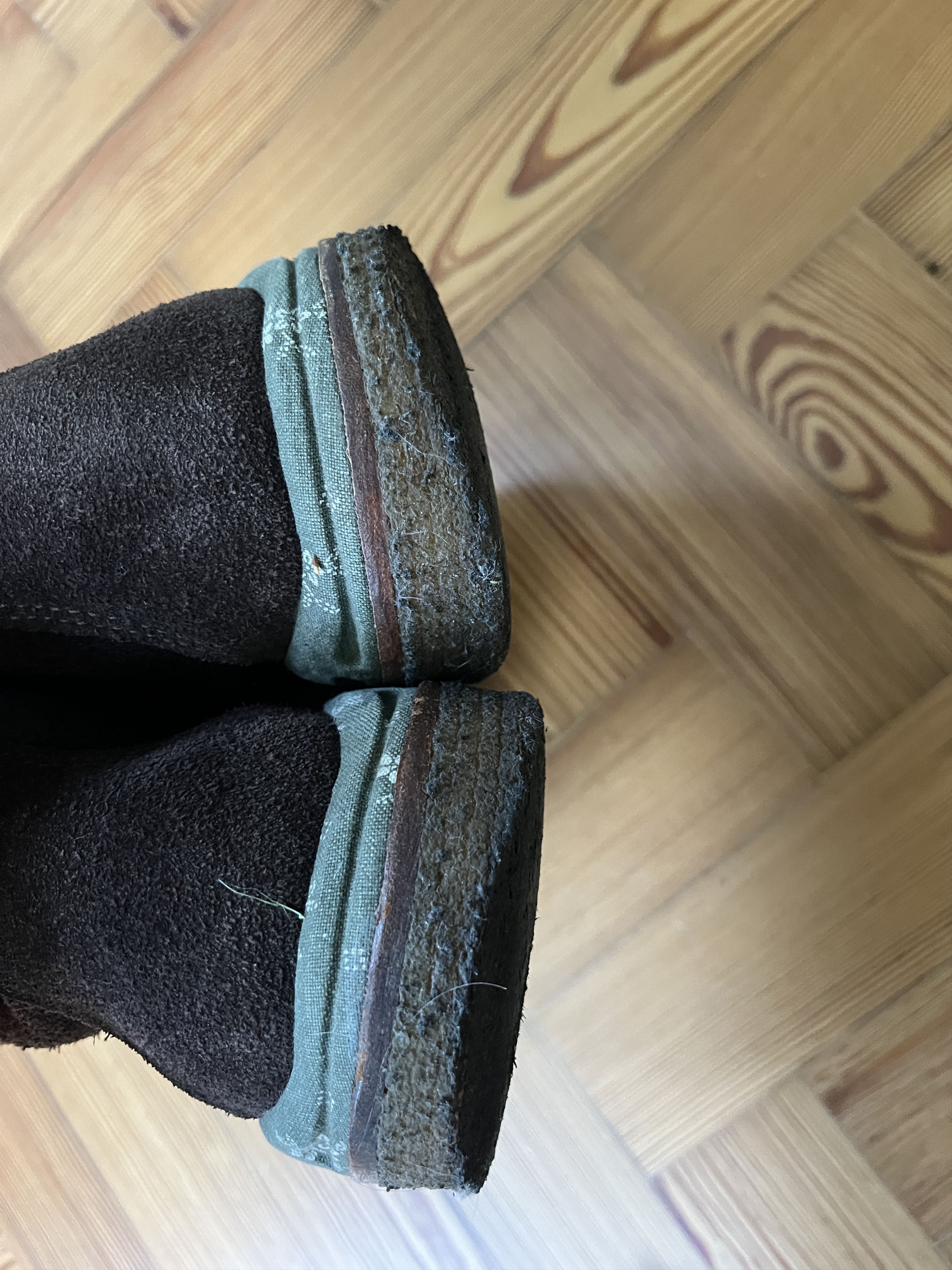 Visvim Visvim Newell Folk, brown suede, size 8.5UK Size US 9.5 / EU 42-43 - 8 Thumbnail