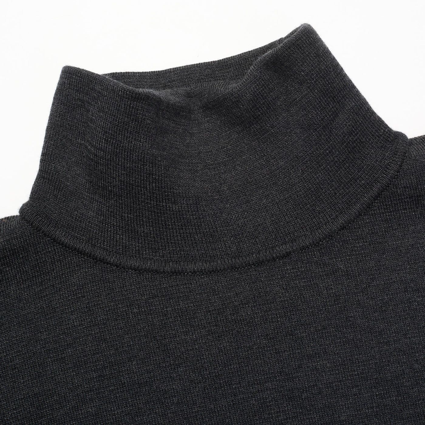 Fear of God FEAR OF GOD Dark Gray Virgin Wool Knit Turtleneck Sweater Size US L / EU 52-54 / 3 - 5 Thumbnail