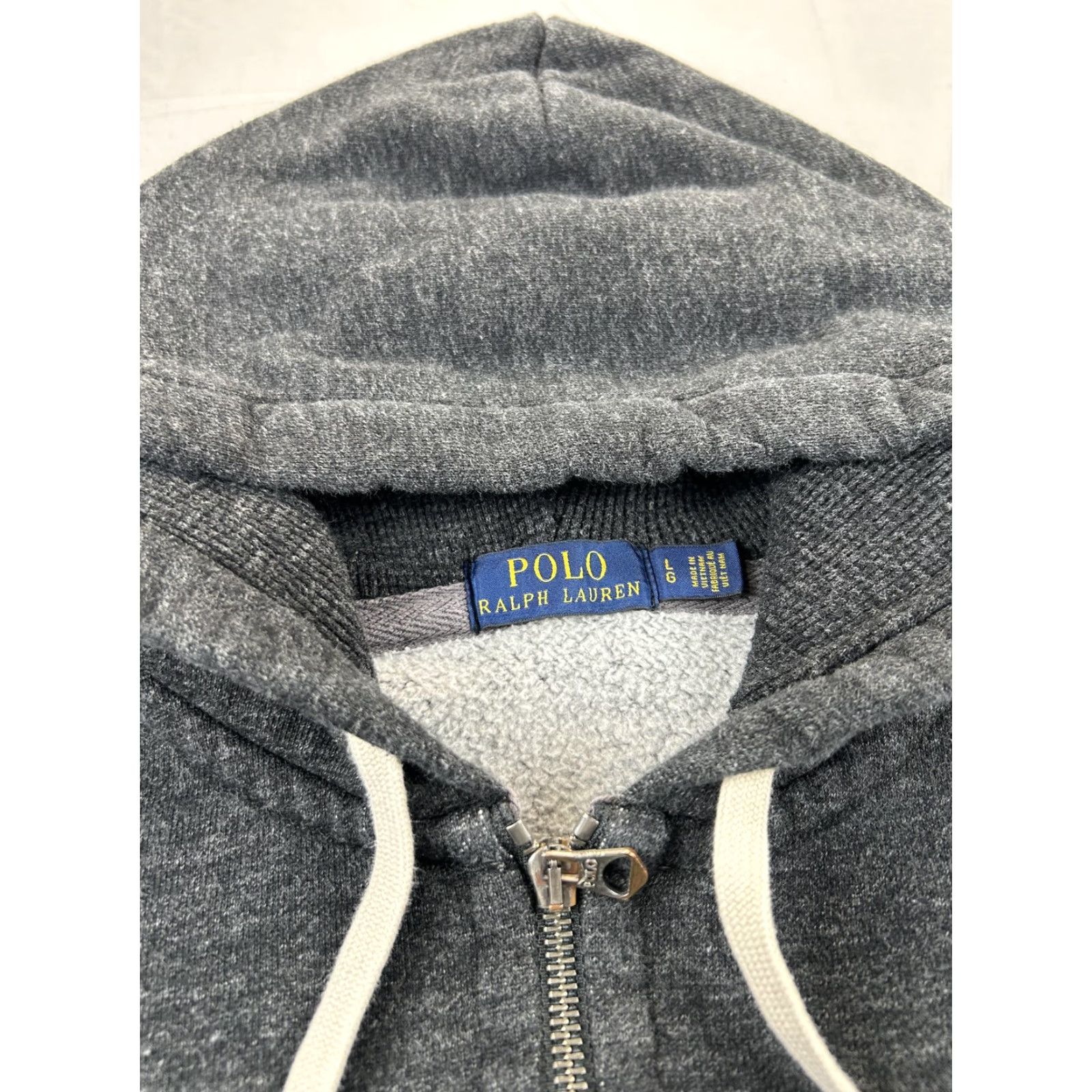Polo Ralph Lauren Polo Ralph Lauren Hoodie Mens Large Gray Zip Heathered Lined Fleece Sweatshirt Size US L / EU 52-54 / 3 - 2 Thumbnail