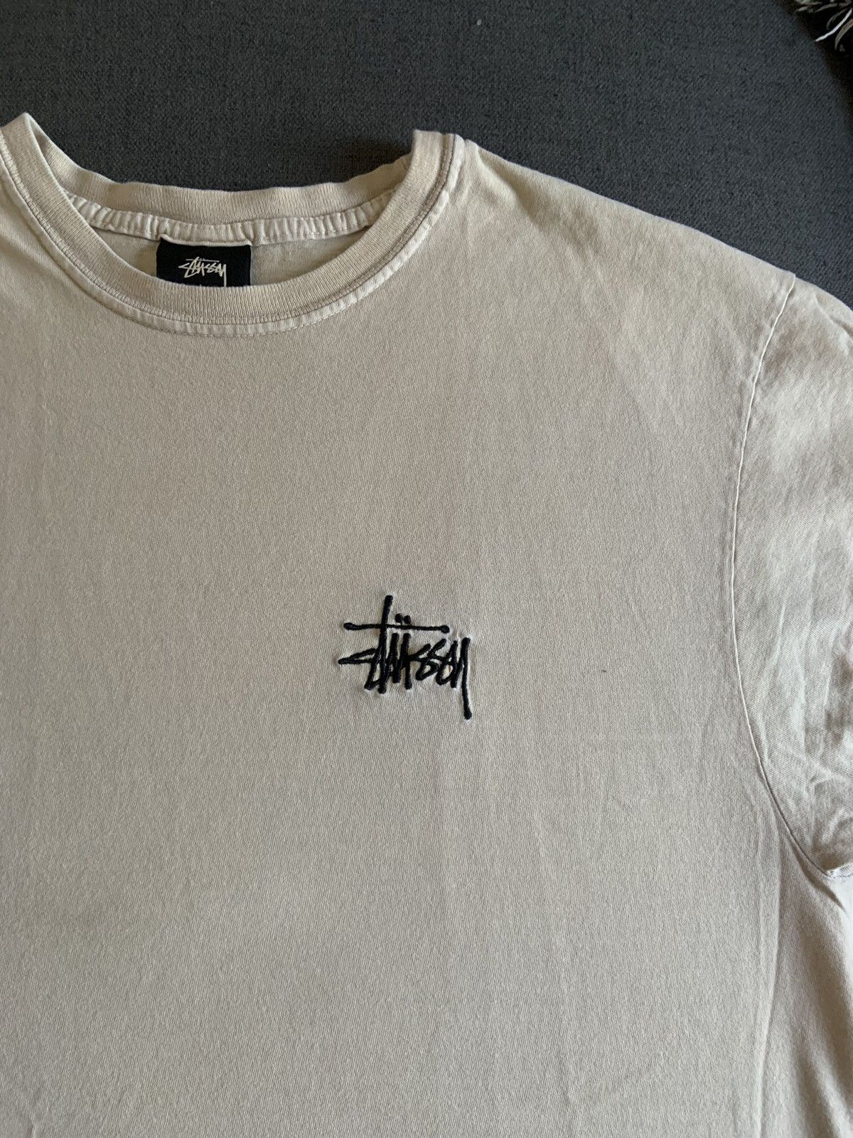 Stussy Embroidered Stussy Tee Size Large | Grailed