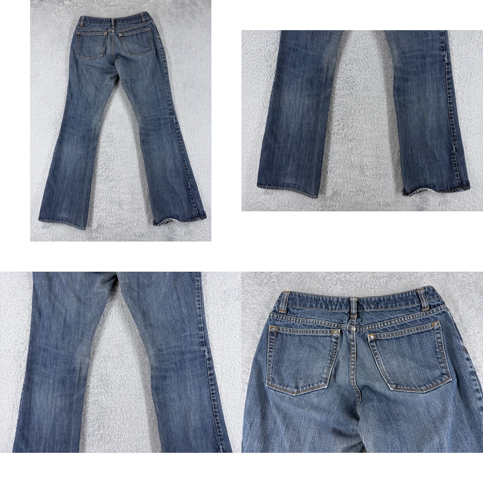 Gap GAP Jeans Womens 6 Blue Denim Cotton Blend 27x30 Low Rise Long And Lean Size 28" / US 6 / IT 42 - 9 Thumbnail