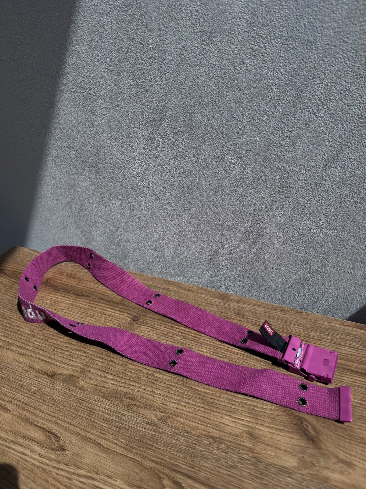 Diesel Diesel Industry 78 Pink Belt 100cm One Size Unisex Men Women Size ONE SIZE - 7 Thumbnail