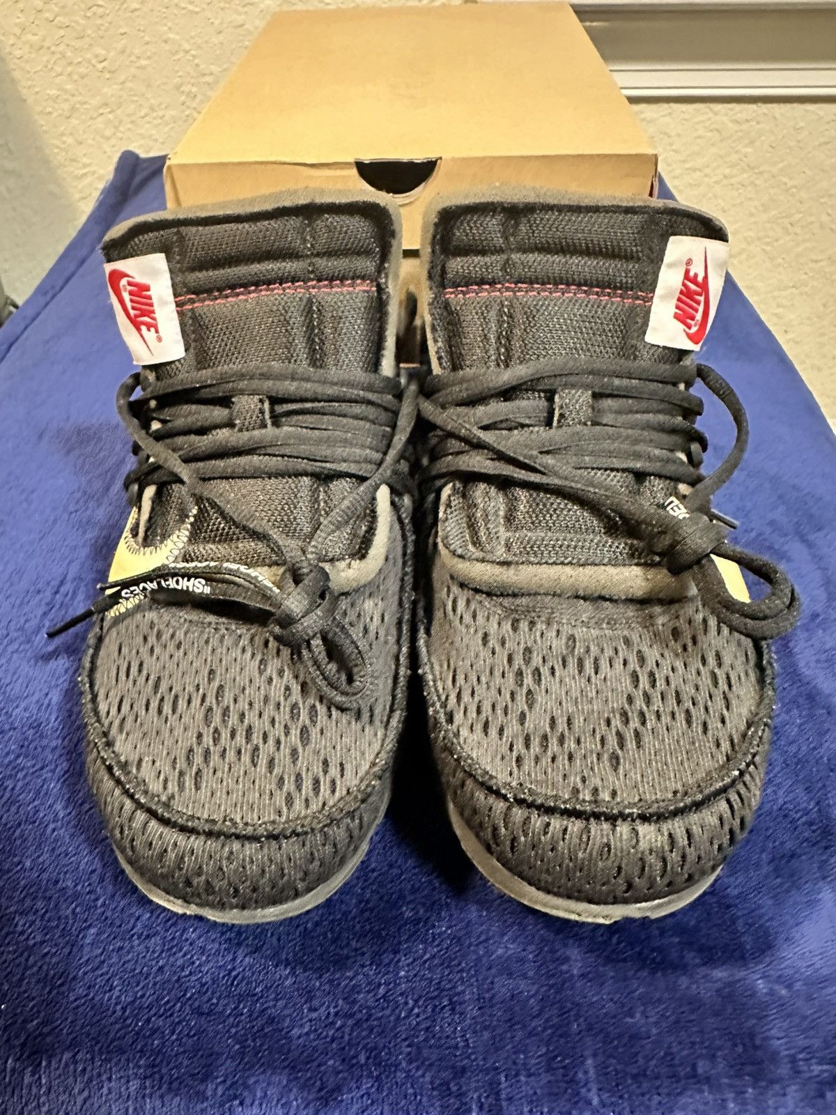 Nike × Off-White × Virgil Abloh NIKE x OFF WHITE Presto (Black) Size US 10 / EU 43 - 3 Thumbnail