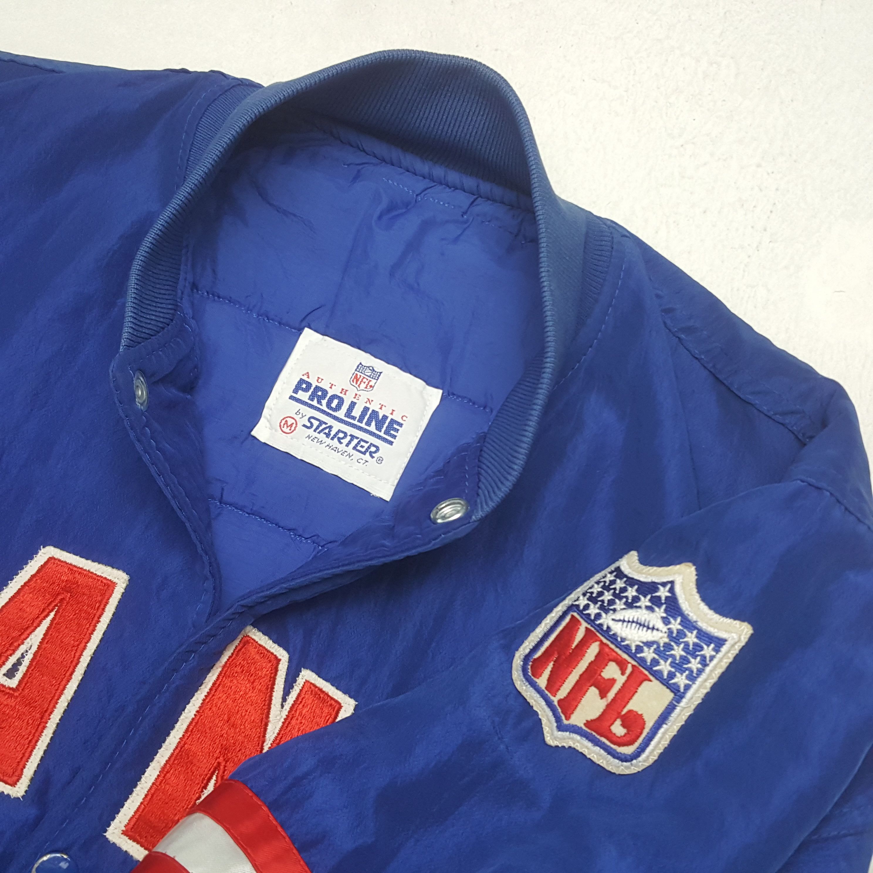Starter Vintage 90's Giants NFL Football Team Bombers Jacket RR23 Size US XL / EU 56 / 4 - 5 Thumbnail