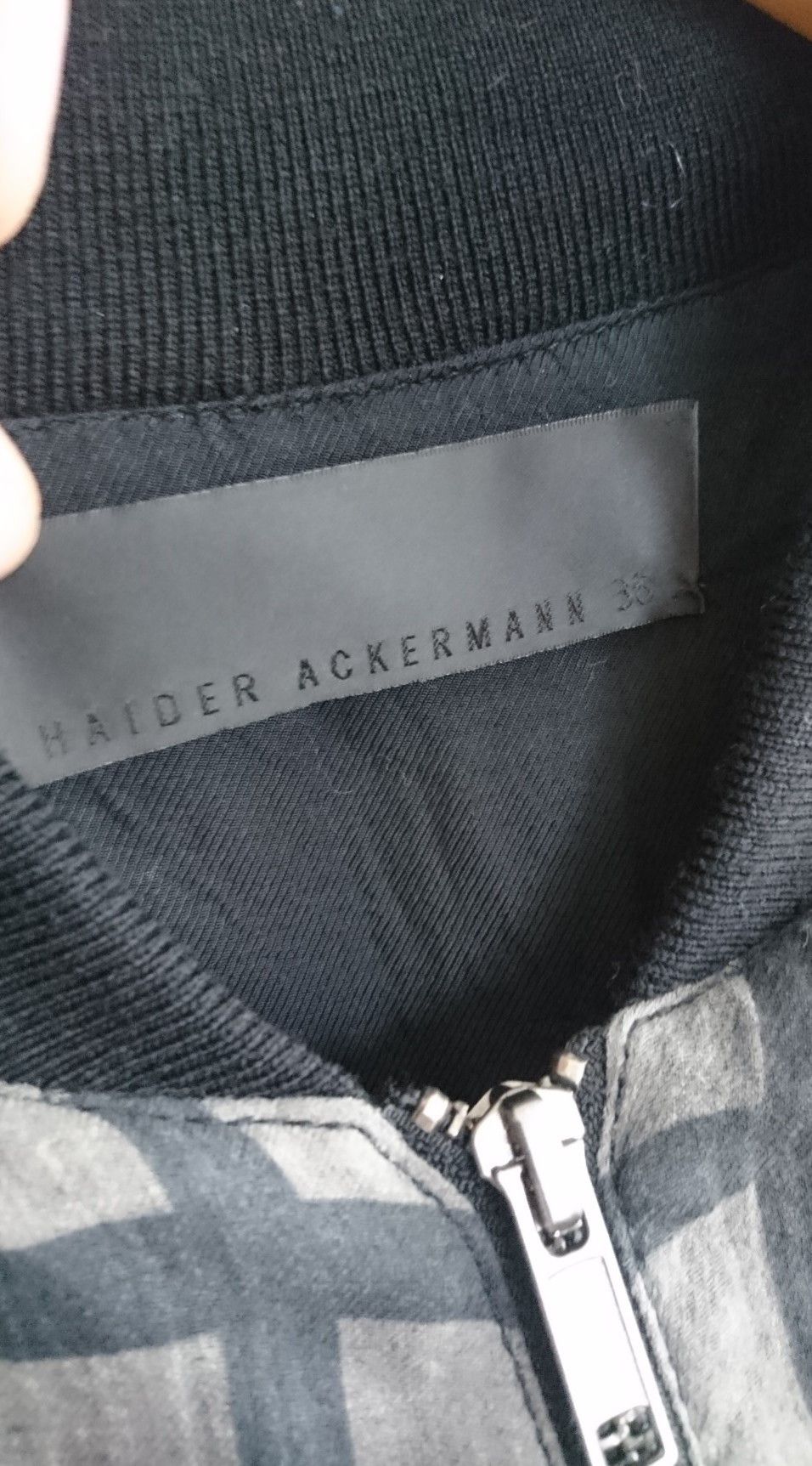 Haider Ackermann Haider Ackermann Checked Bomber Jacket 36 Size S / US 4 / IT 40 - 6 Thumbnail