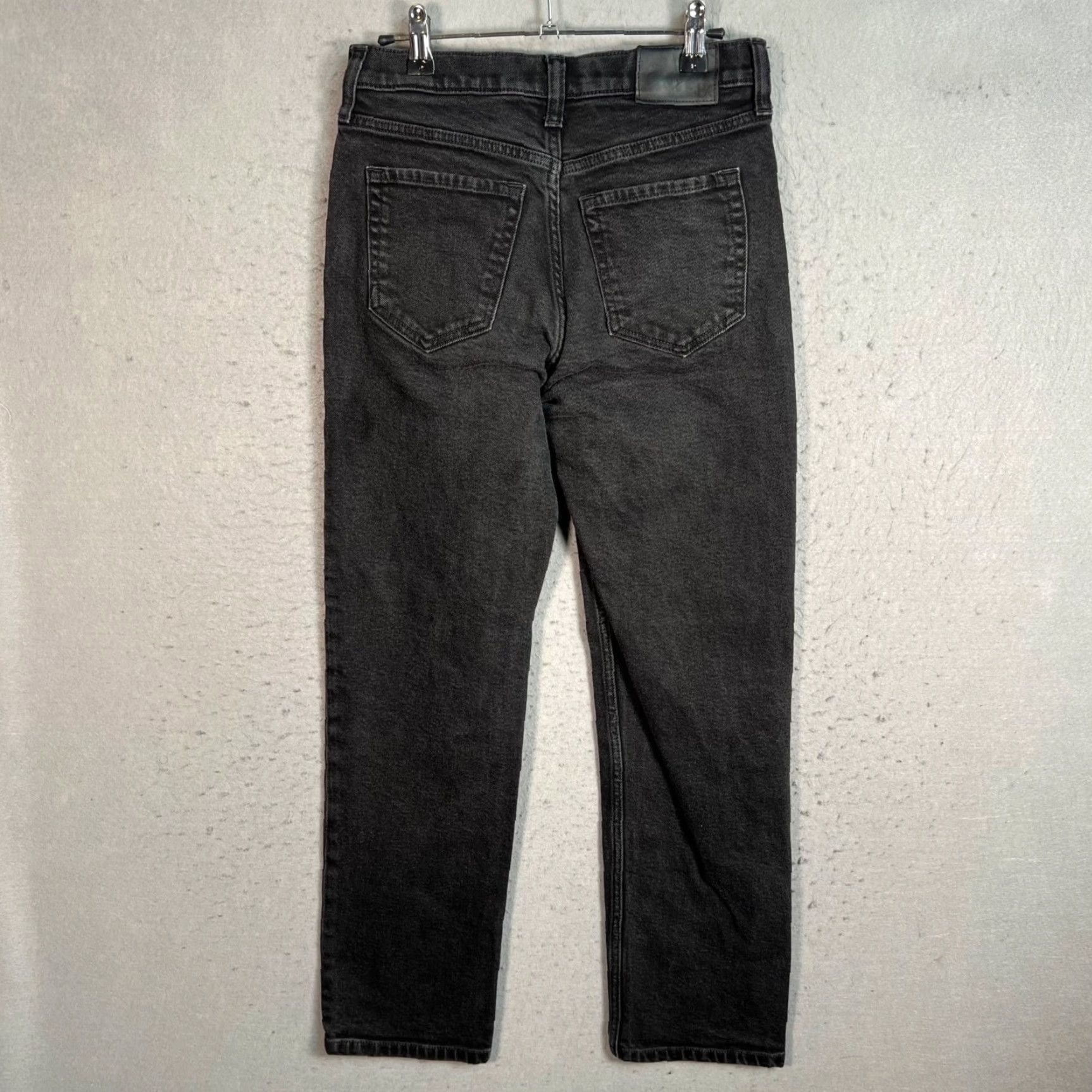Banana Republic Banana Republic Womens High-Waisted Skinny Jeans Size 26 Black Denim Size 26" / US 2 / IT 38 - 2 Thumbnail