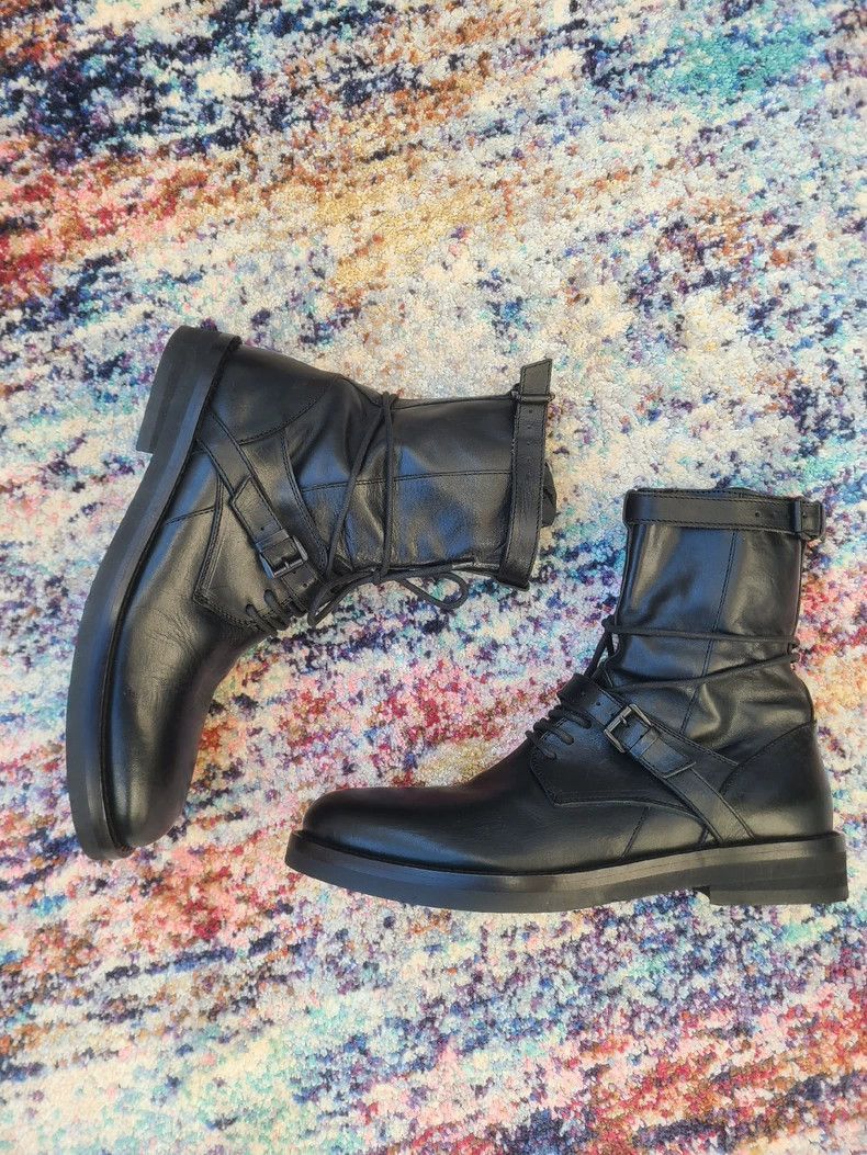 Ann Demeulemeester Ann Demeulemeester Men's Combat Boots-2506 Size US 10.5 / IT 40.5 - 5 Thumbnail