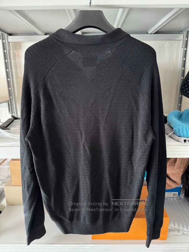 Aime Leon Dore Aime Leon Dore Wool Knit Polo Shirt with Knitted Collar Size US XL / EU 56 / 4 - 2 Thumbnail