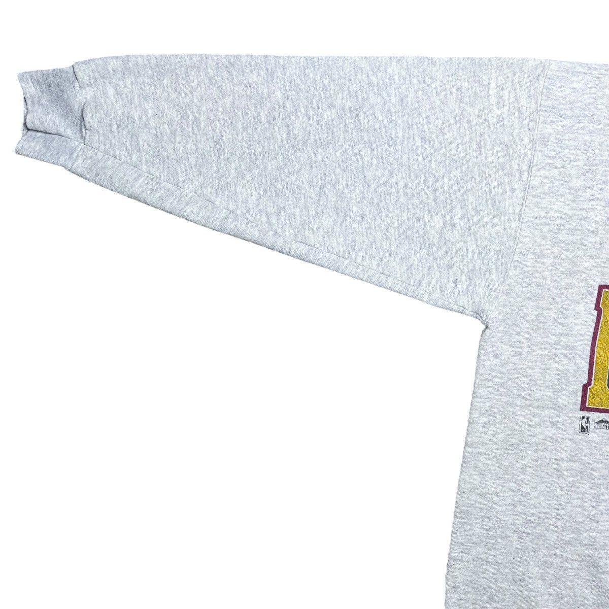 NBA × Salem Sportswear × Vintage 1990s NBA Denver Nuggets Logo Salem Sportswear Sweatshirt Size US L / EU 52-54 / 3 - 4 Thumbnail