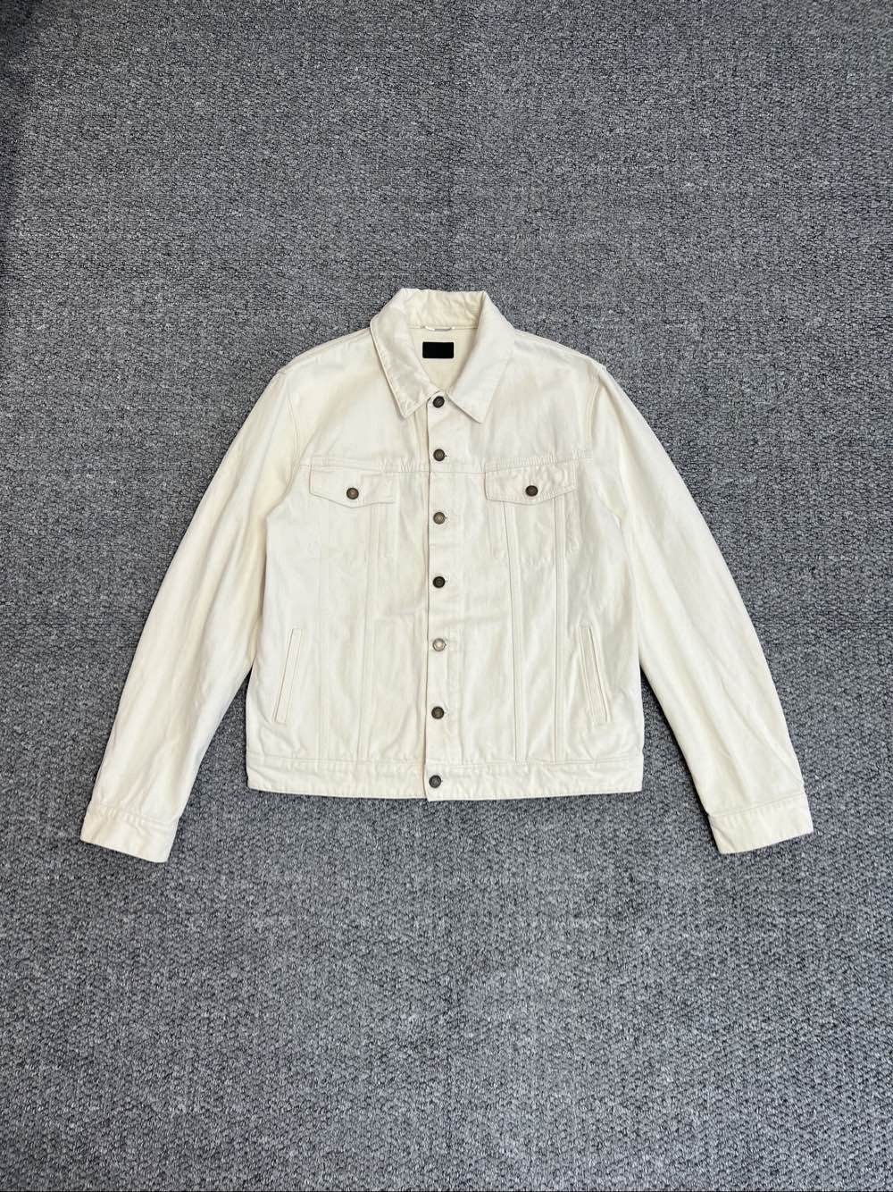 Saint Laurent Paris Saint Laurent Cotton Denim Jacket US L / EU 52-54 / 3 Size US L / EU 52-54 / 3 - 1 Thumbnail