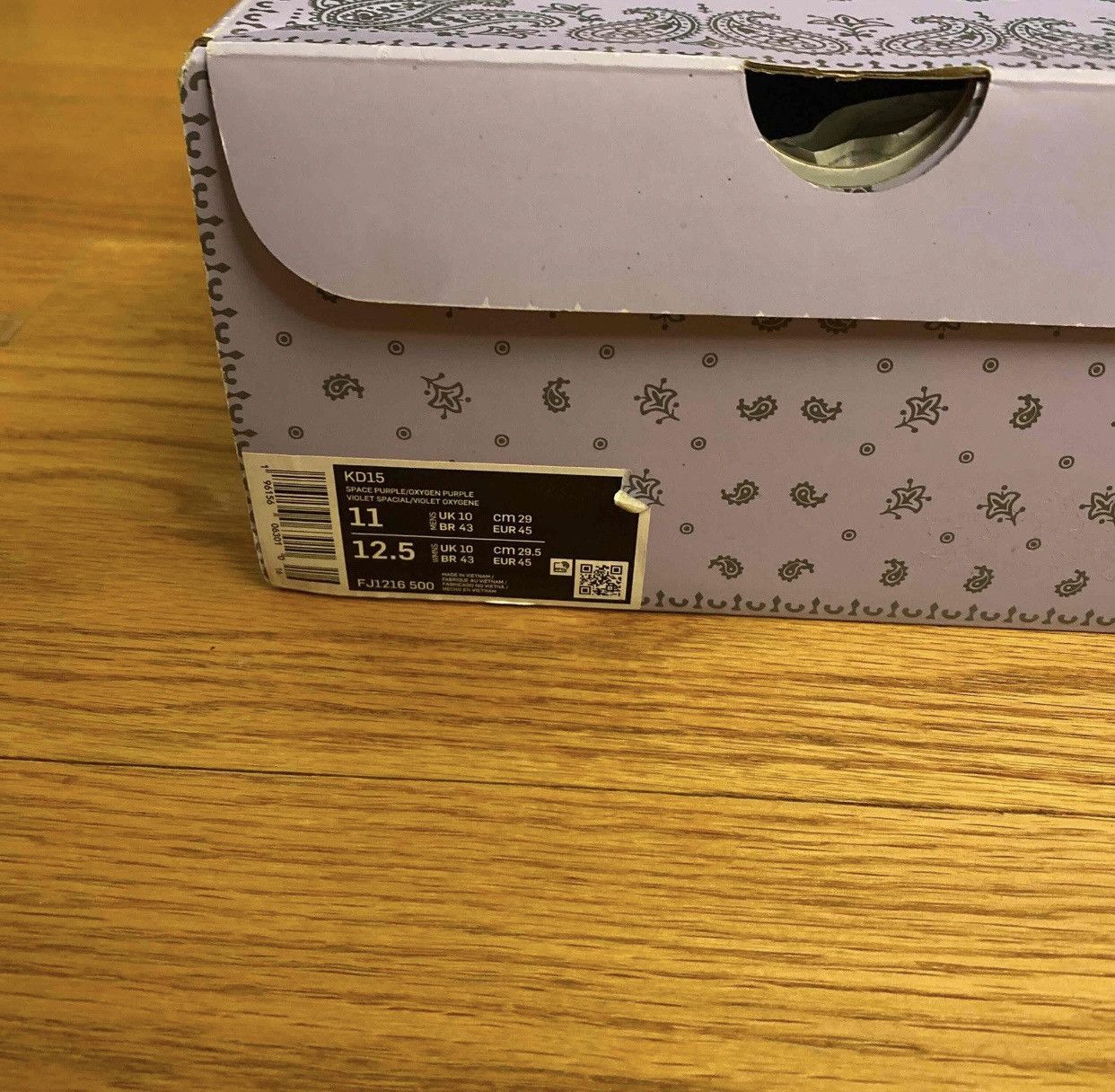 Nike Nike KD 15 B.A.D FJ1216-500 Men's Size 11 Size US 11 / EU 44 - 7 Thumbnail