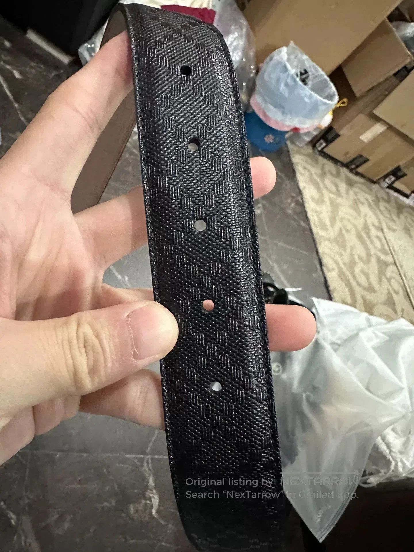 Gucci Gucci Leather Belt Men's. Size ONE SIZE - 6 Thumbnail