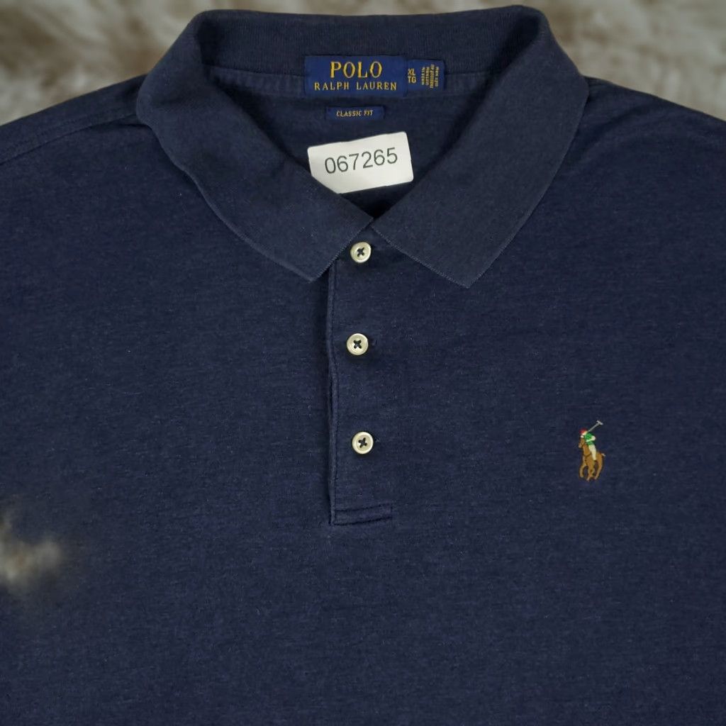 Ralph Lauren Ralph Lauren Polo Shirt Mens XL Blue Pony Casual Short Sleeve Size US XL / EU 56 / 4 - 1 Thumbnail