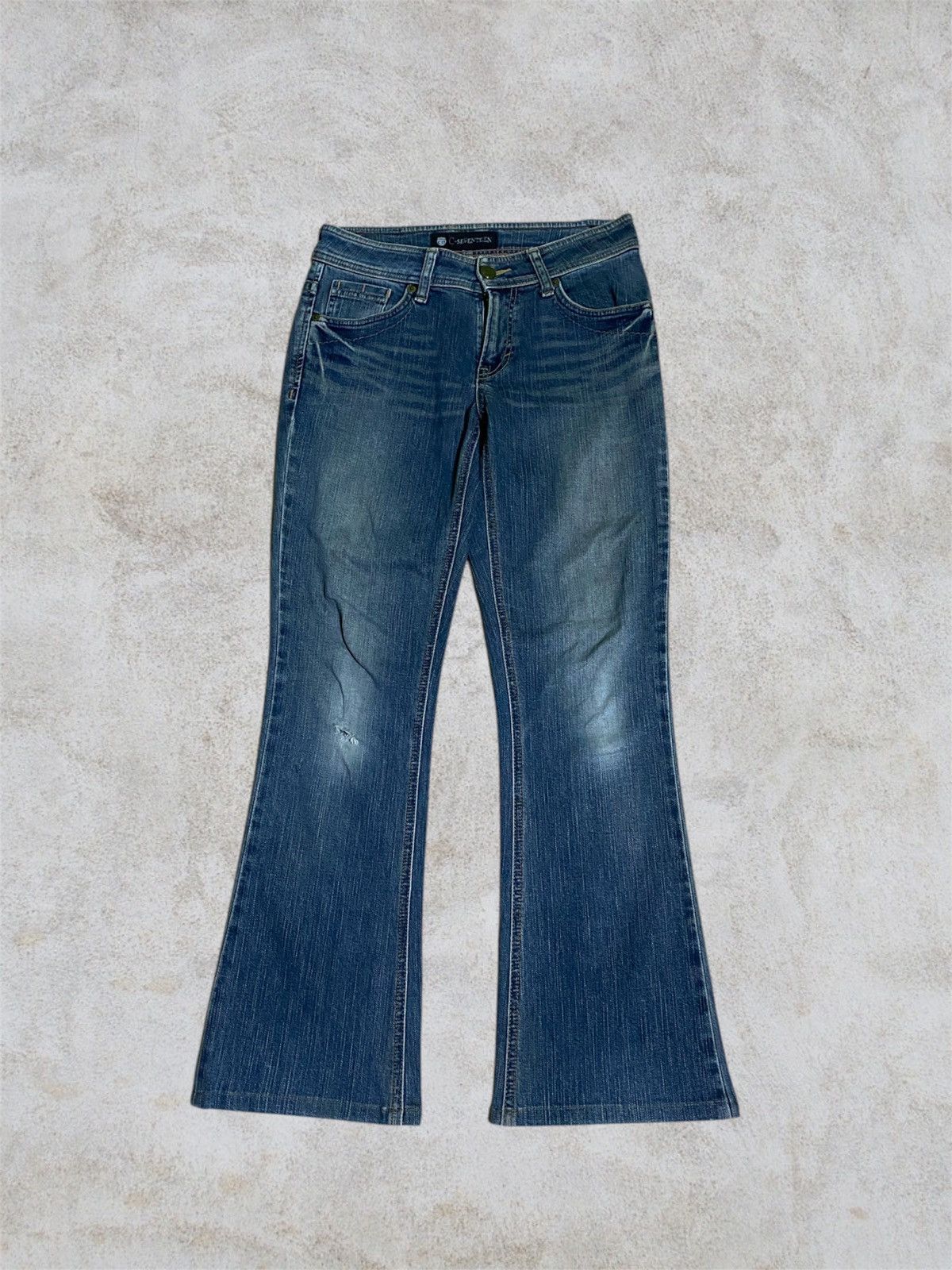 Flare jeans c-seventeen distressed