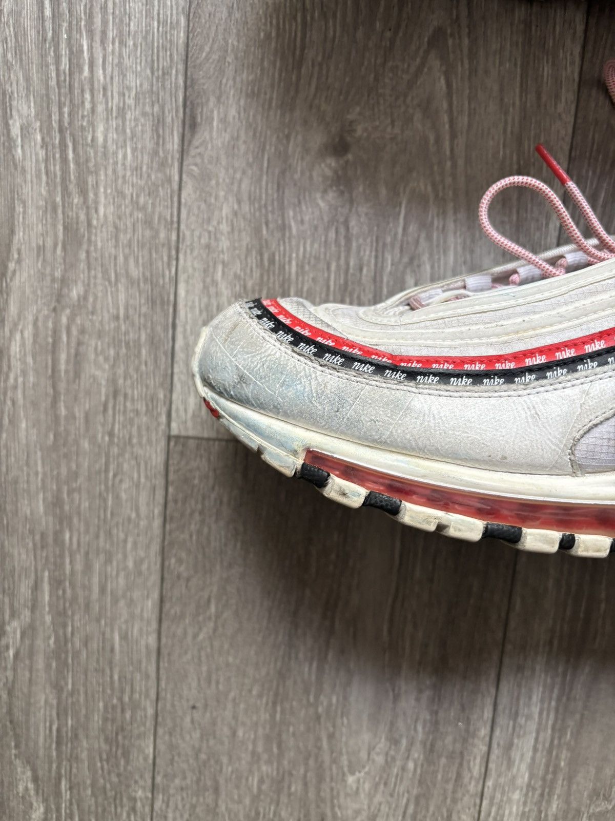 Nike Nike Air Max 97 Script Swoosh Sneakers Size US 10.5 / EU 43-44 - 19 Thumbnail