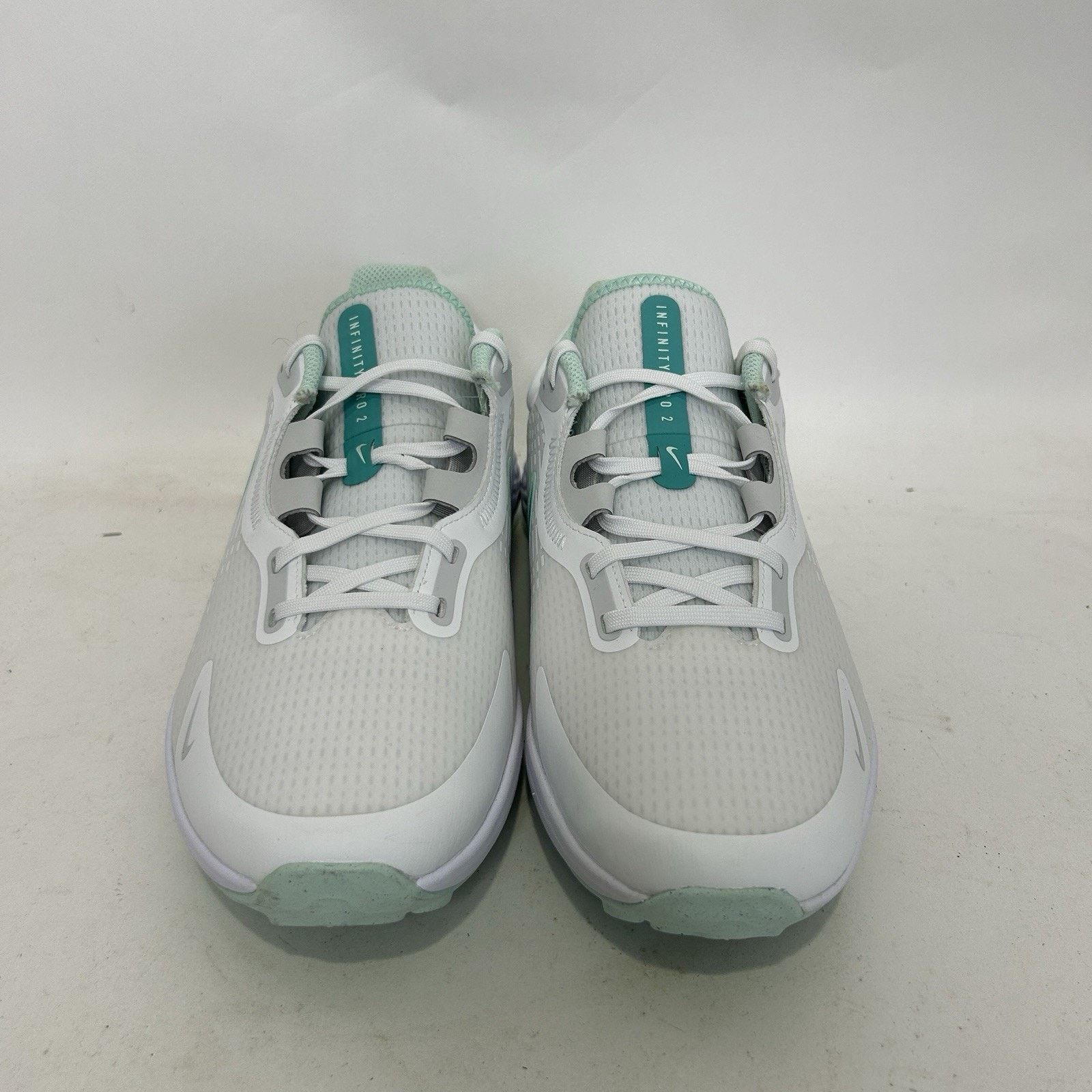 Nike Nike Infinity Pro 2 Golf Shoes “White/Teal/Mint Foam” Size US 11 / EU 44 - 2 Thumbnail