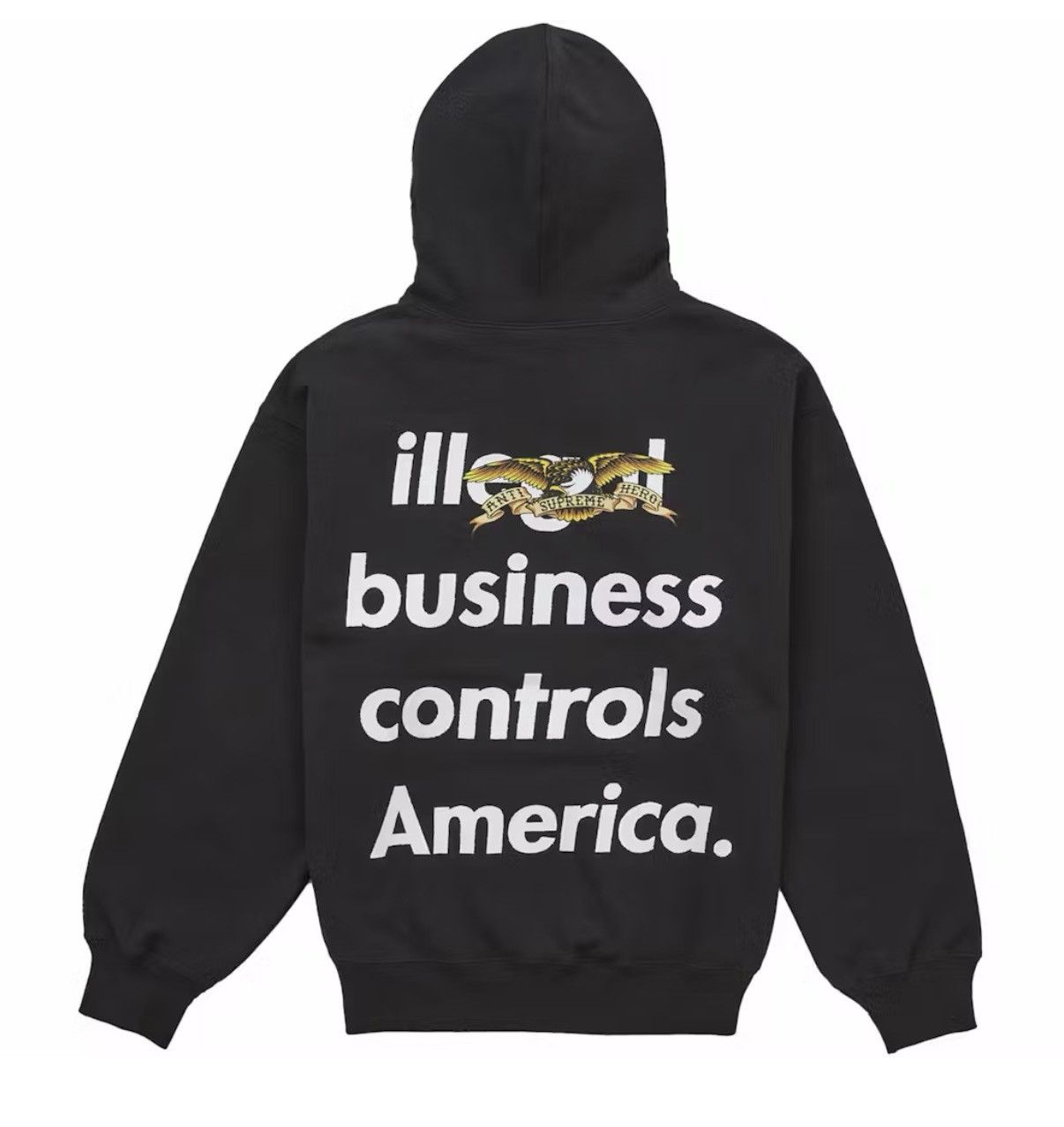 Antihero × Supreme Supreme Anti Hero IBCA Hoodie Medium Size US M / EU 48-50 / 2 - 1 Thumbnail
