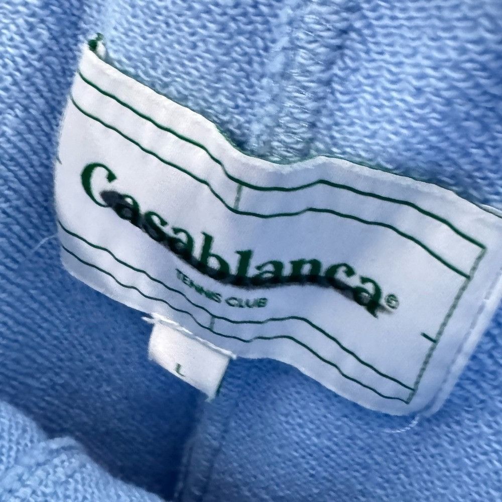 Casablanca Casablanca Tennis Club Sweatpants Sky Blue Men’s Size Large Size US 36 / EU 52 - 4 Thumbnail