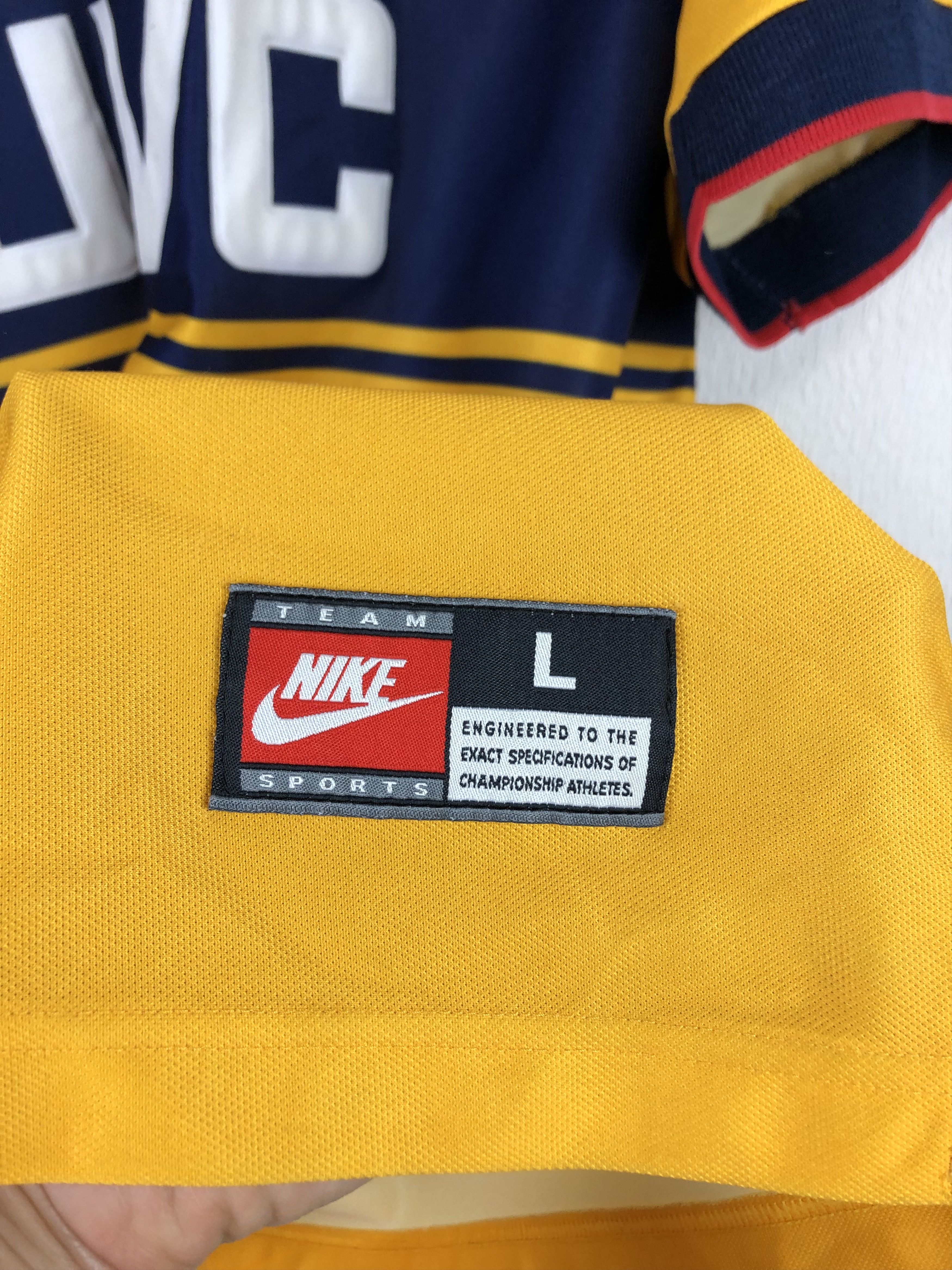 Nike Arsenal football shirt 1997 #98 Double Jersey Nike Rare Size US L / EU 52-54 / 3 - 8 Thumbnail