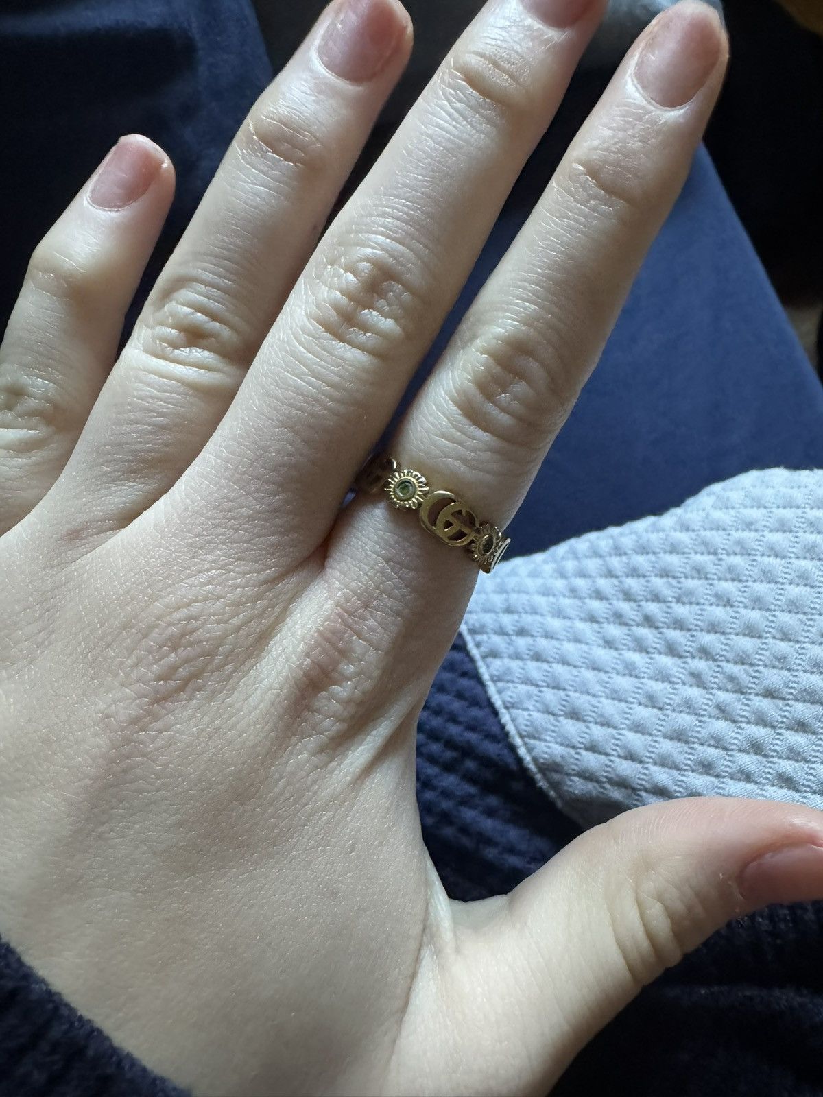 Gucci Gucci GG gold ring Size ONE SIZE - 2 Thumbnail