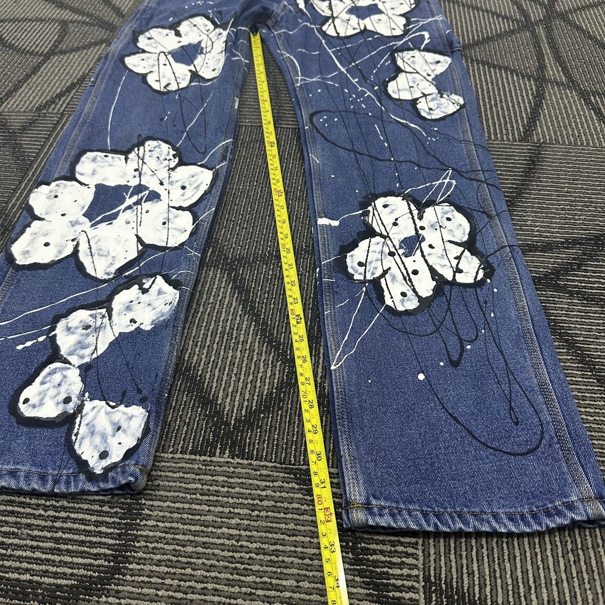 Other Hype🔥Art Work Key Carpenter Denim Size US 36 / EU 52 - 16 Thumbnail