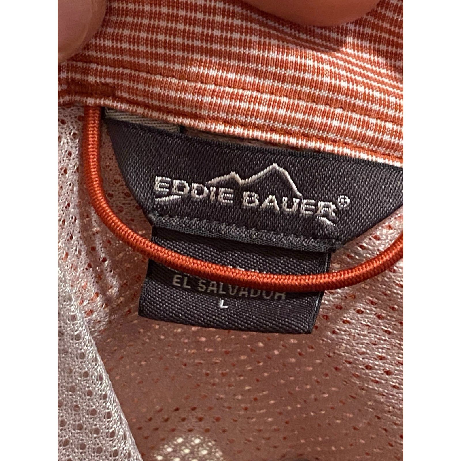 Eddie Bauer Eddie Bauer Mens Large Red White Plaid Performance Short Sleeve Pocket Shirt Size US L / EU 52-54 / 3 - 7 Thumbnail