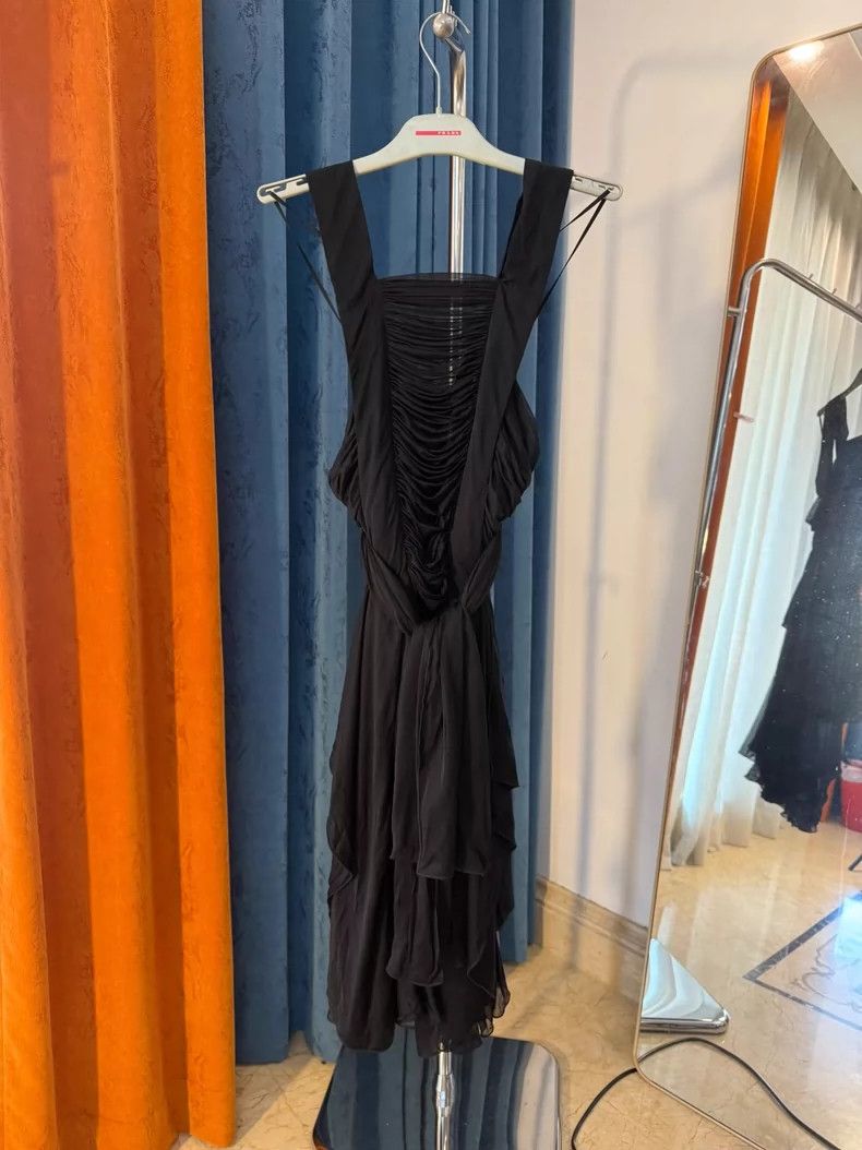 Saint Laurent Paris Saint Laurent Paris Mulberry Silk Dress Size XS / US 0-2 / IT 36-38 - 4 Thumbnail
