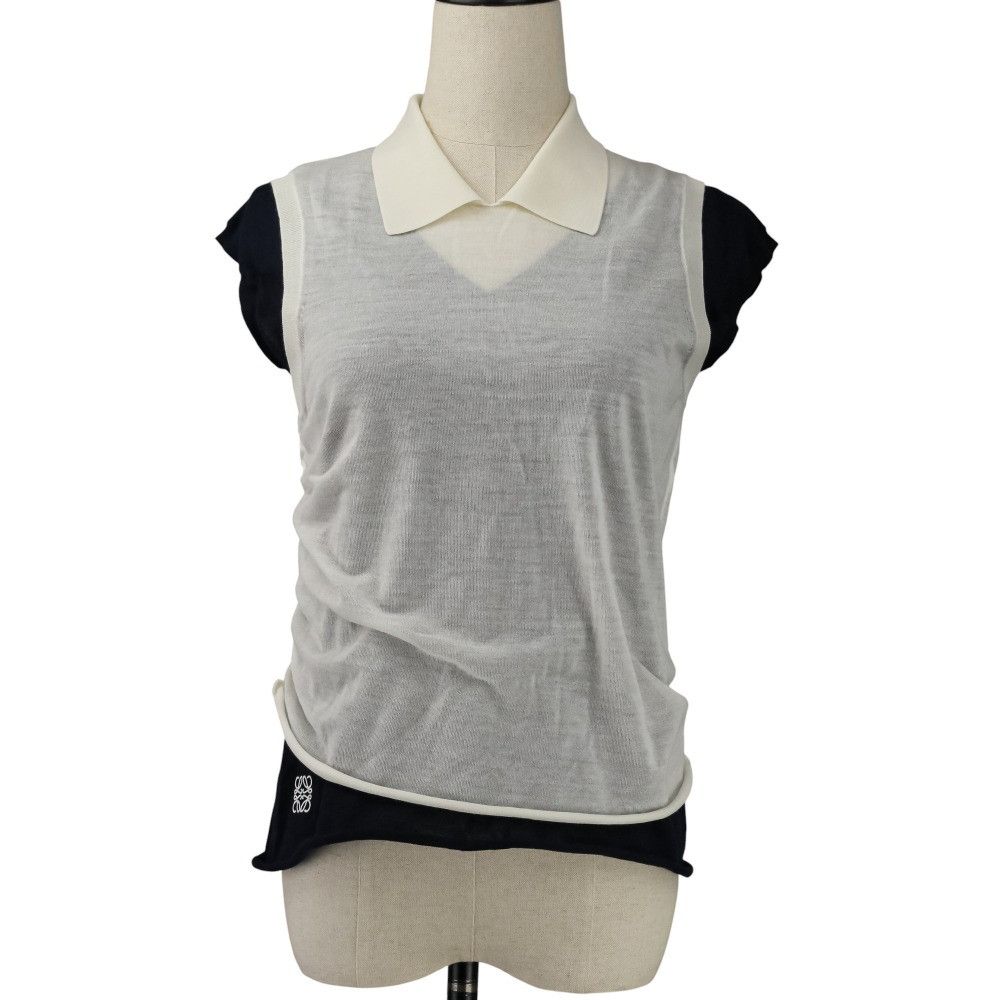 Loewe Loewe Loewe Cashmere Top Textile Tops S359Y55K30 DUTY FREE for USA Size ONE SIZE - 1 Thumbnail