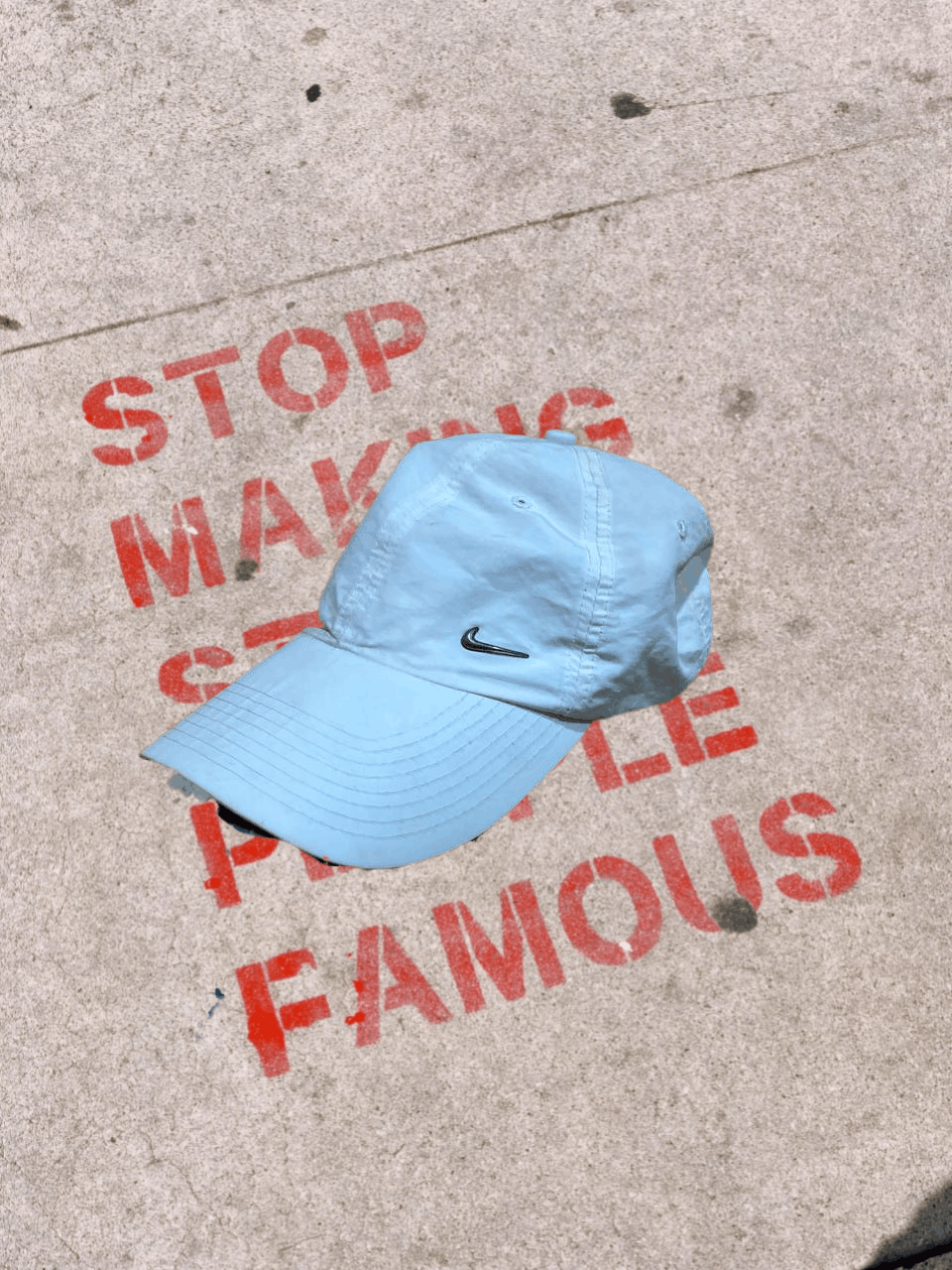 Nike Vintage 90s Nike Hat Cap Size ONE SIZE - 1 Thumbnail