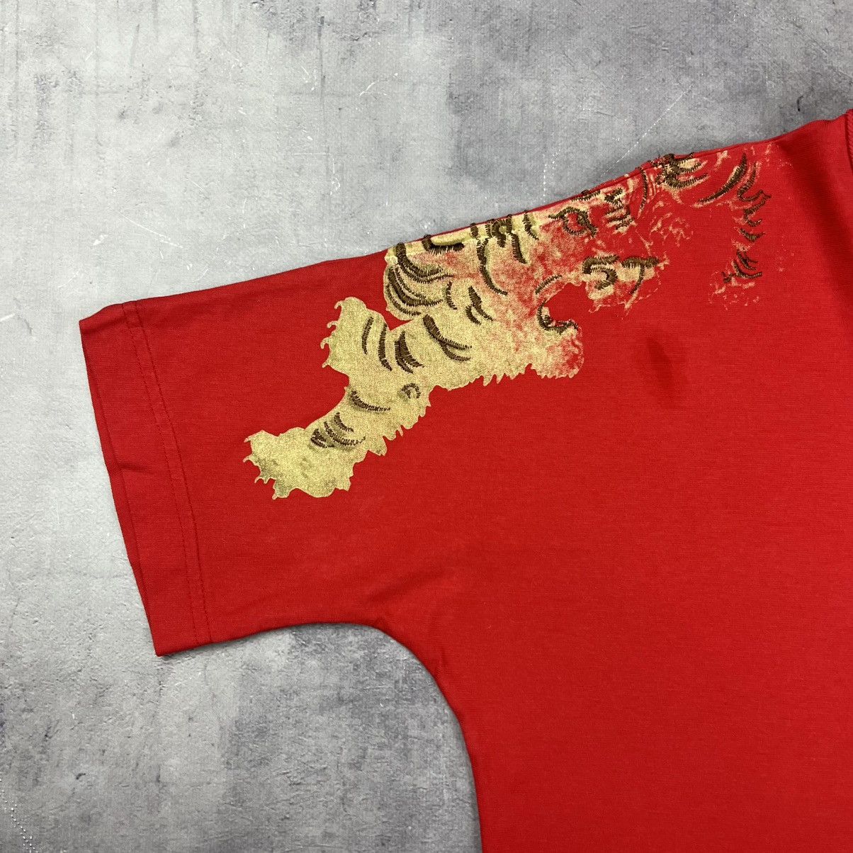 Evisu Rare! Evisu Tiger Logo Vintage Tee 90s Casual Size US M / EU 48-50 / 2 - 2 Thumbnail
