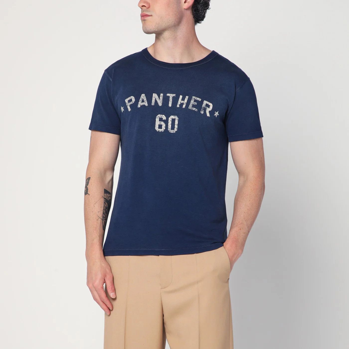 Valentino o1d2blof0326 Chez Valentino T-Shirt In Blue Size US L / EU 52-54 / 3 - 1 Thumbnail